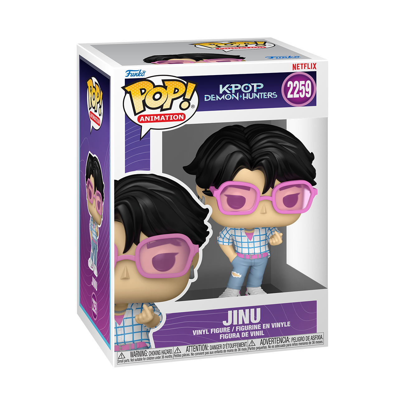 KPop Demon Hunters Jinu Funko Pop Vinyl