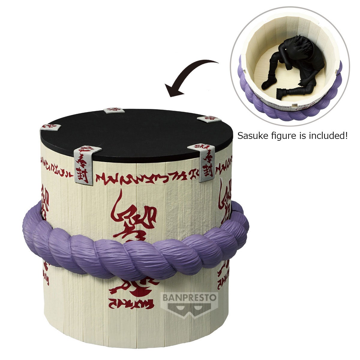 Banpresto Naruto Figure Life Sasuke's Coffin