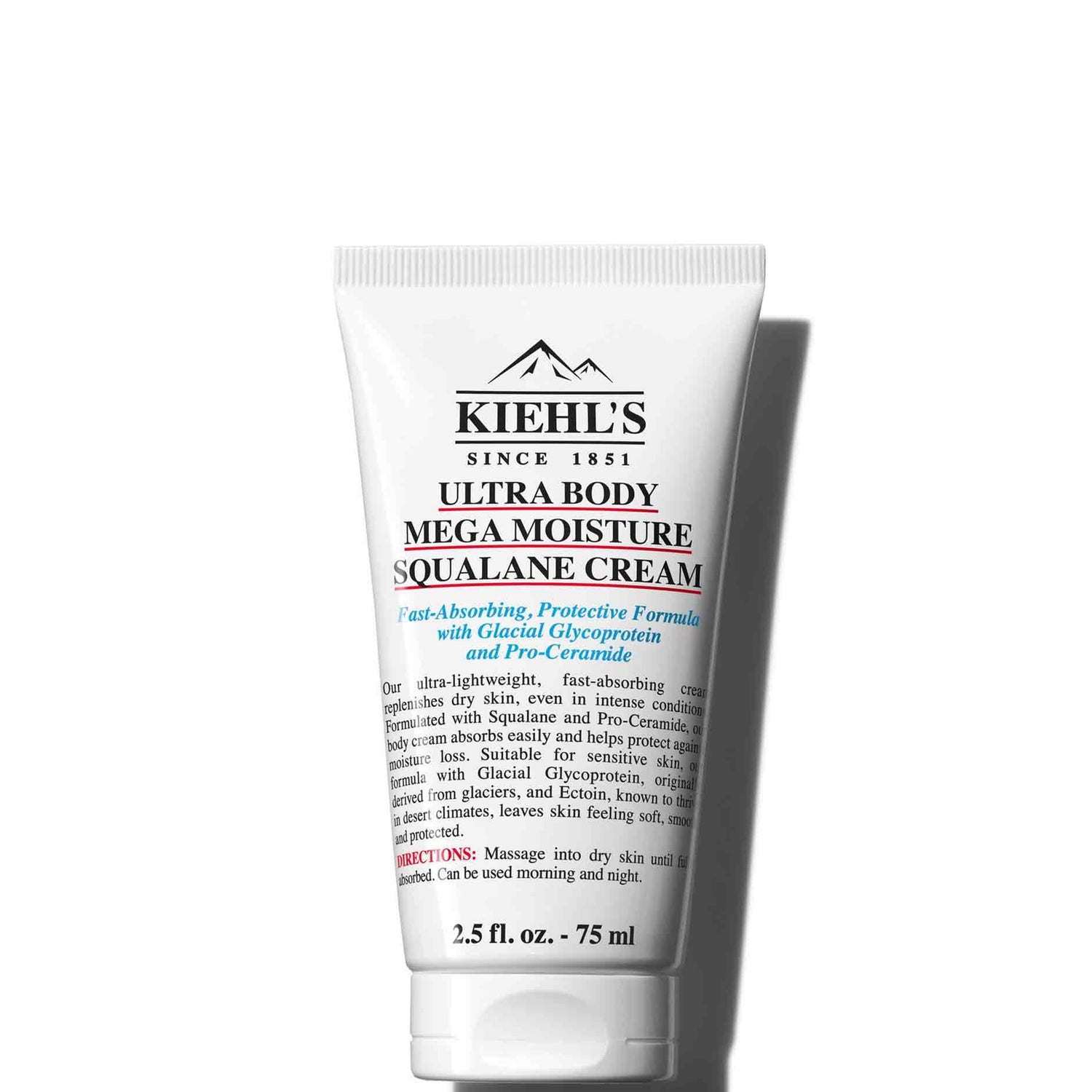 Kiehl's Ultra Body Mega Moisture Squalane Cream 75ml