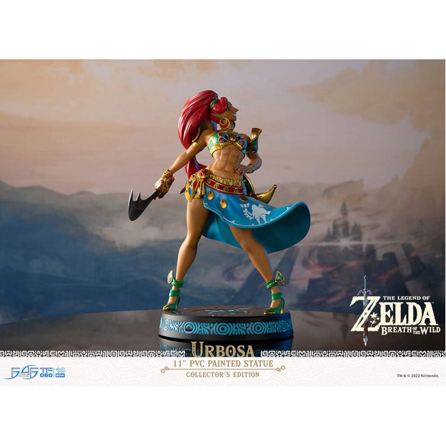 First 4 Figures Legend of Zelda Statue Breath of Wild Urbosa Collector Edition Statue