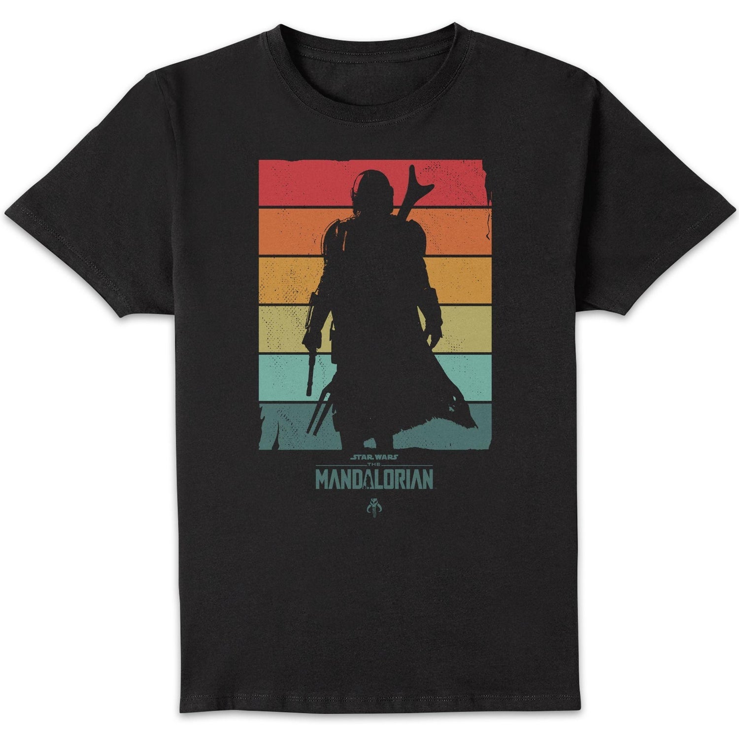 Star Wars The Mandalorian Spectrum Unisex T-Shirt - Black