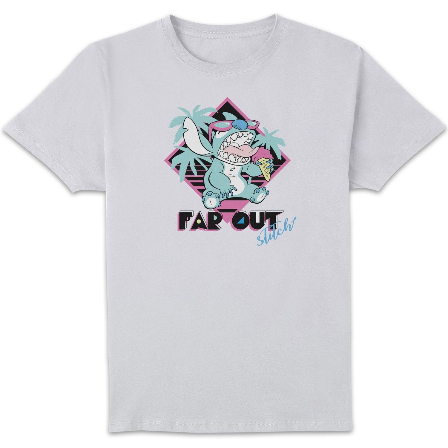 Disney Far Out Unisex T-Shirt - White