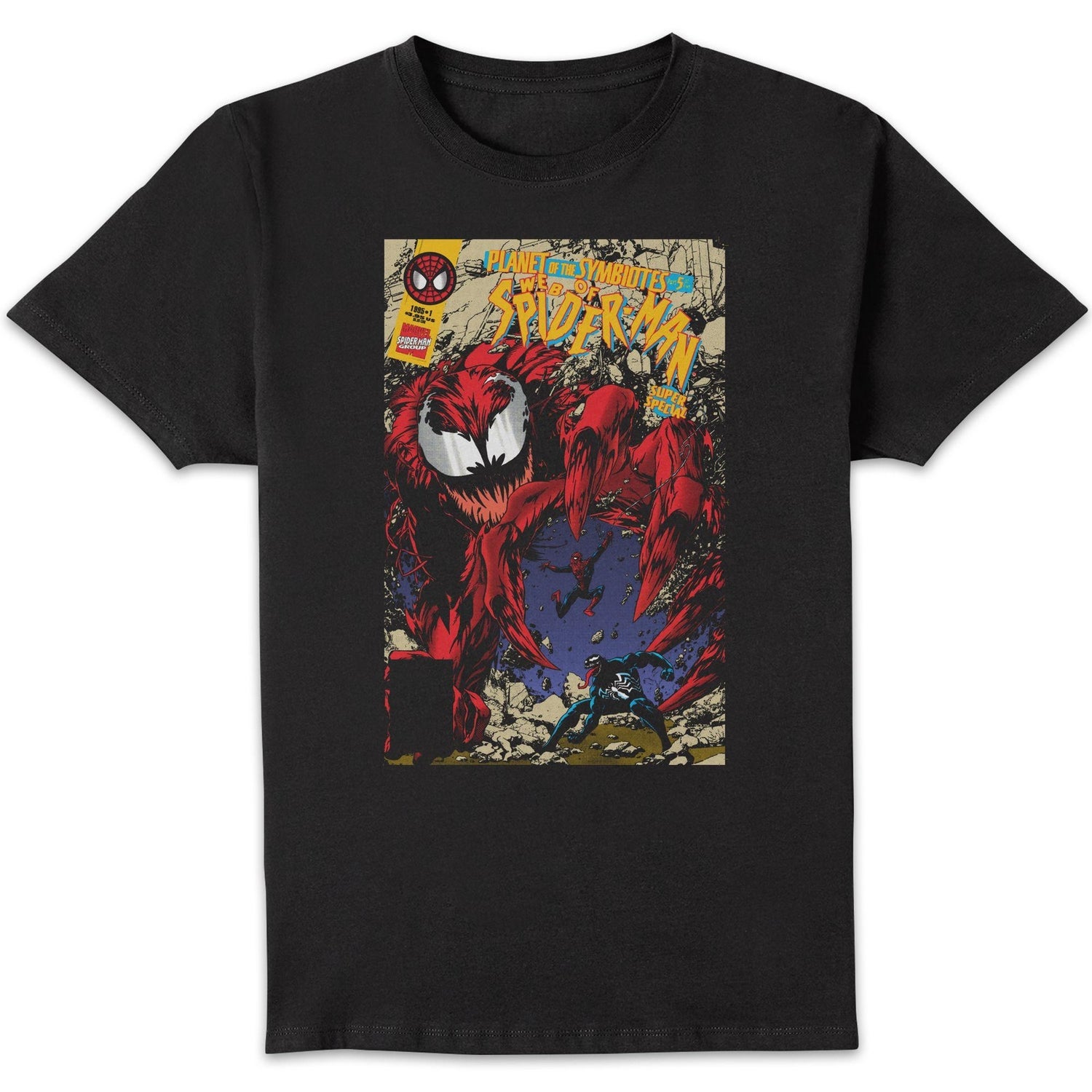 Marvel Carnage Cover Unisex T-Shirt - Black