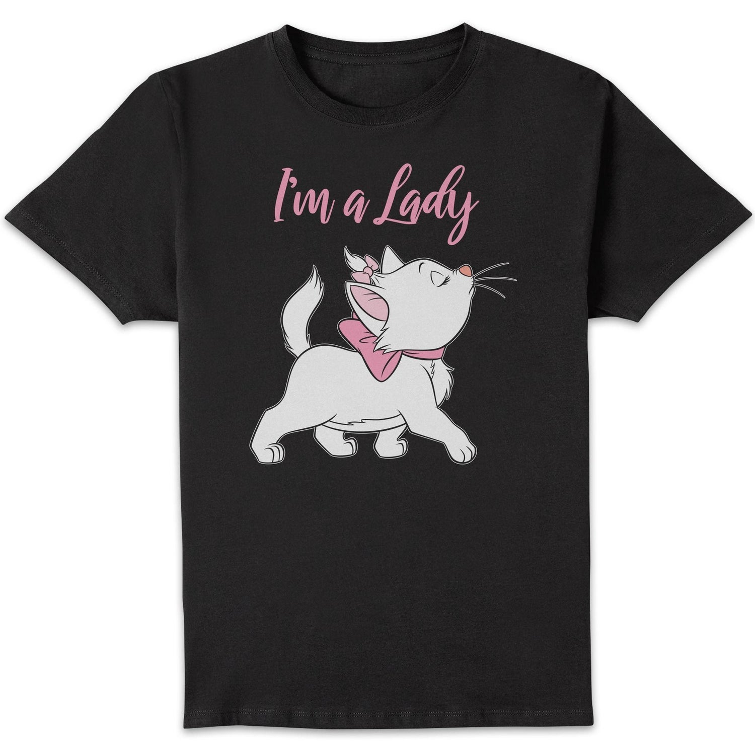 Disney I'm A Lady Unisex T-Shirt - Black