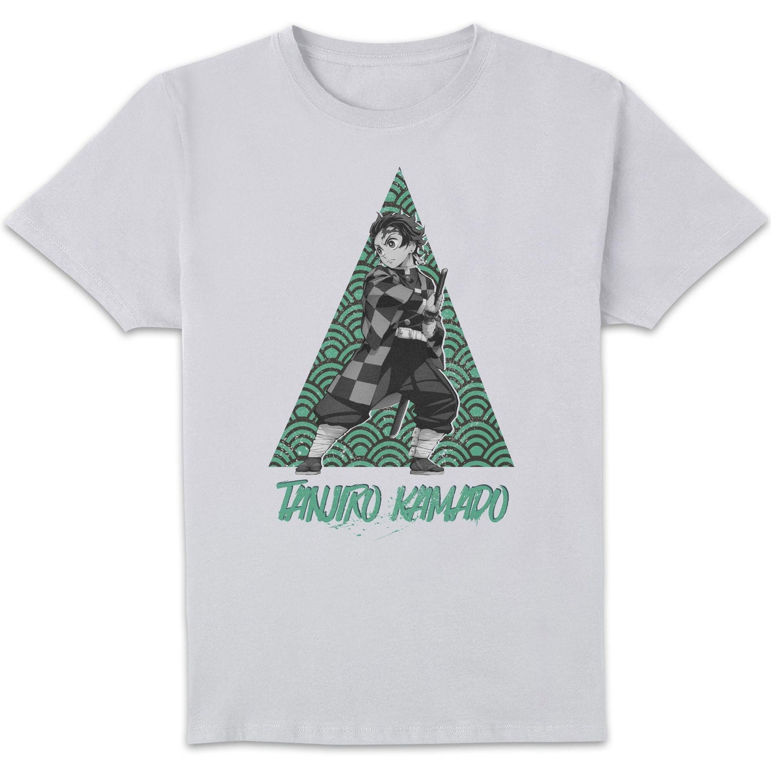 Demon Slayer Tanjiro Tri Unisex T-Shirt - White
