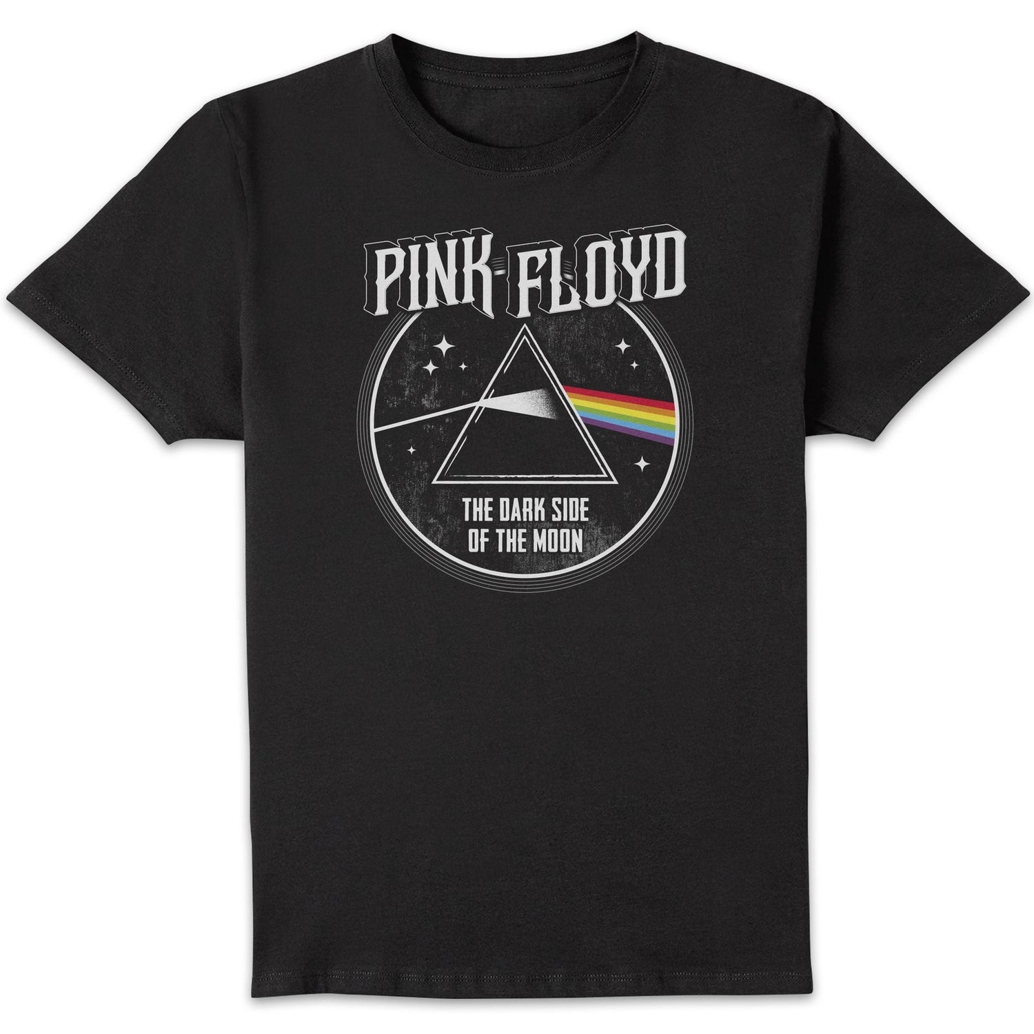 Pink Floyd DSOTM Retro Unisex T-Shirt - Black