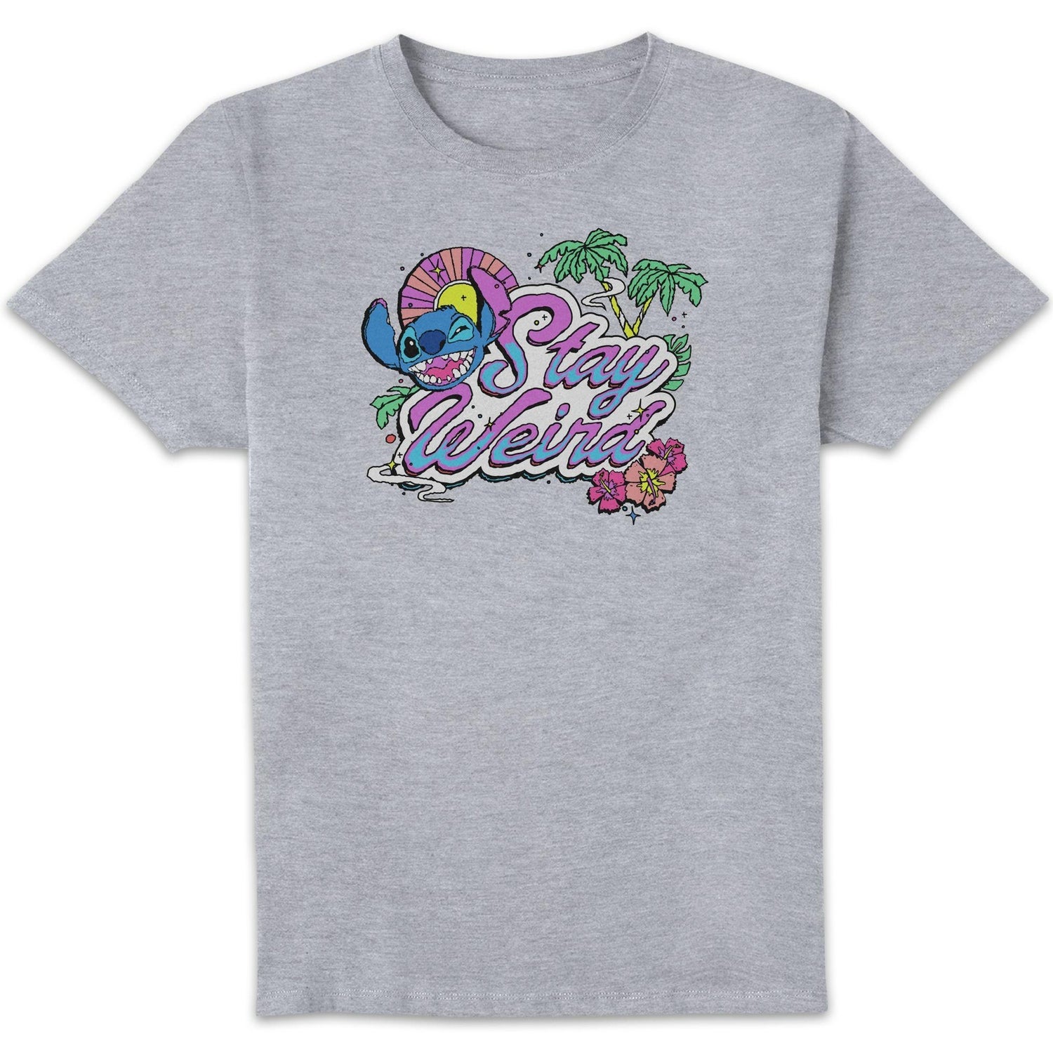 Disney Stay Weird Unisex T-Shirt - Grey