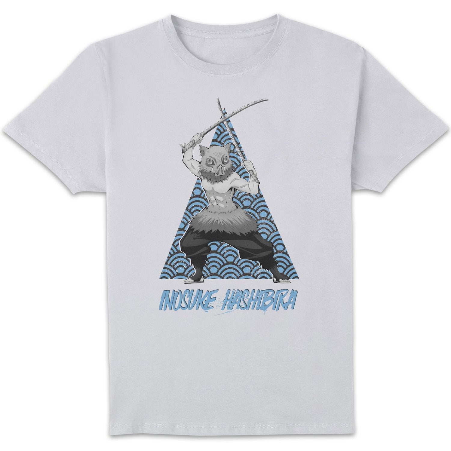 Demon Slayer Inosuke Tri Unisex T-Shirt - White