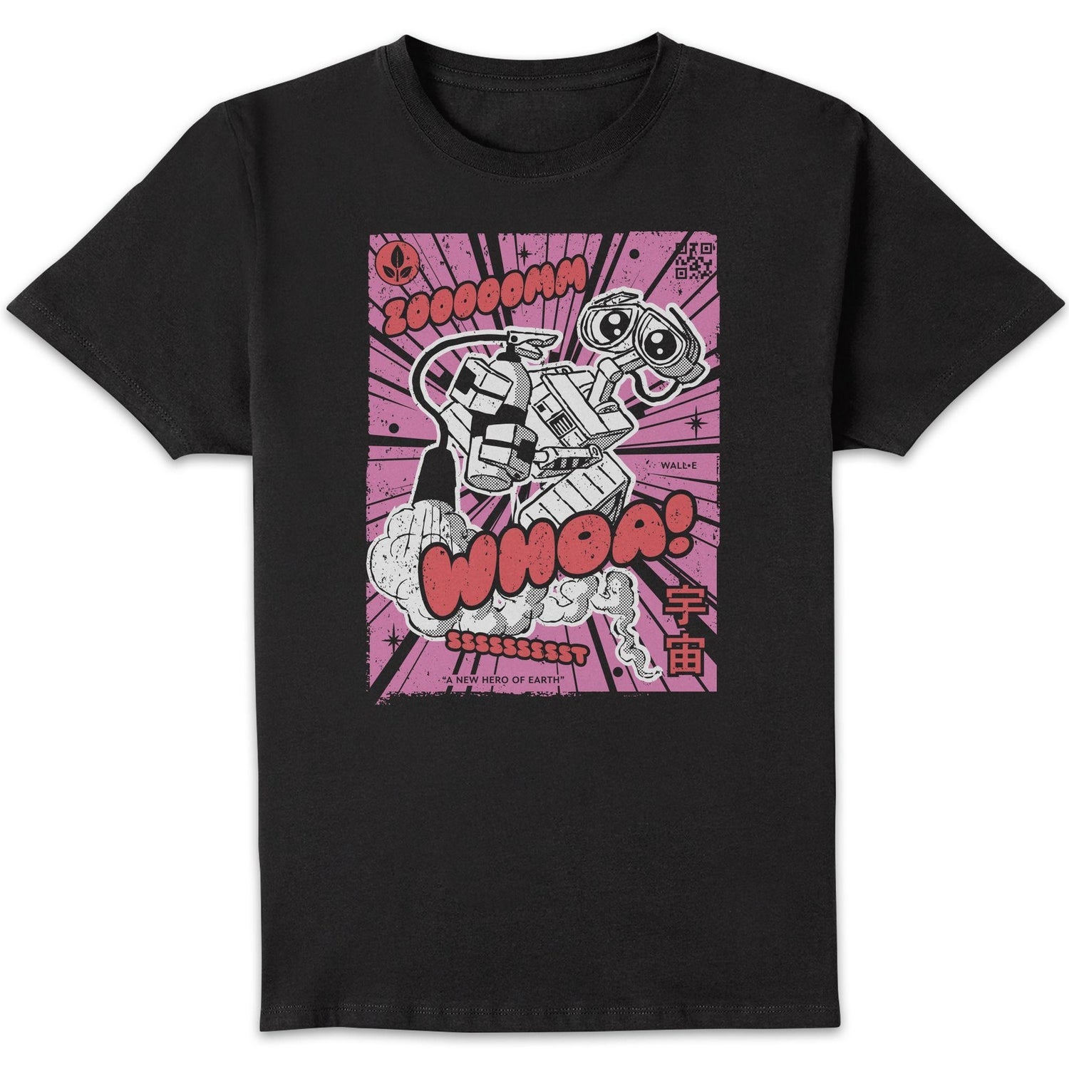 Wall-E Poster Unisex T-Shirt - Black