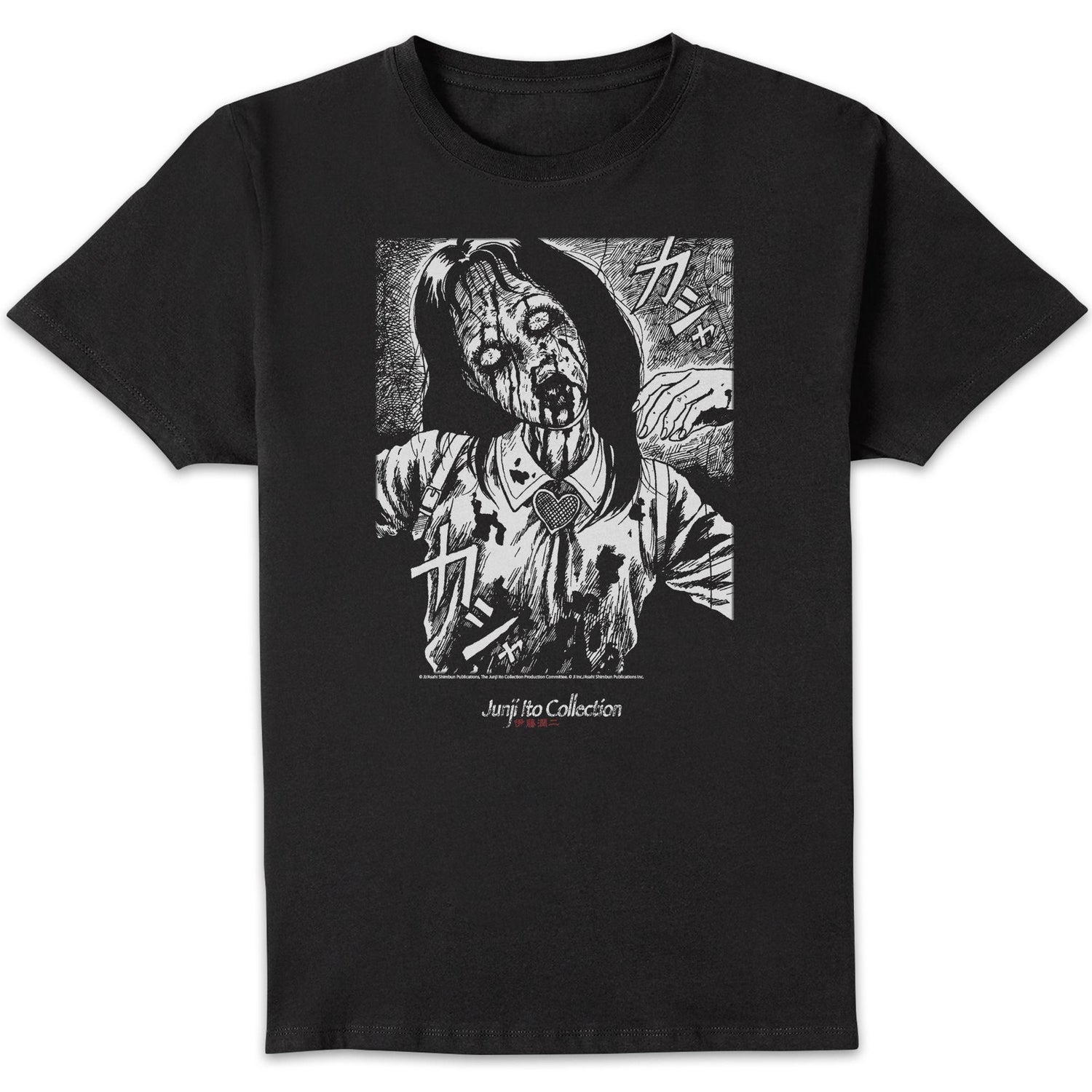 Junjito Bleeding Unisex T-Shirt - Black