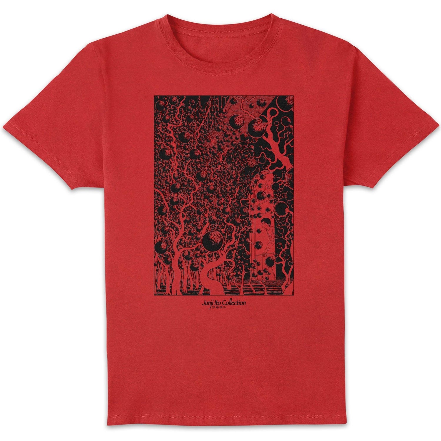 Junjito Vines Unisex T-Shirt - Red