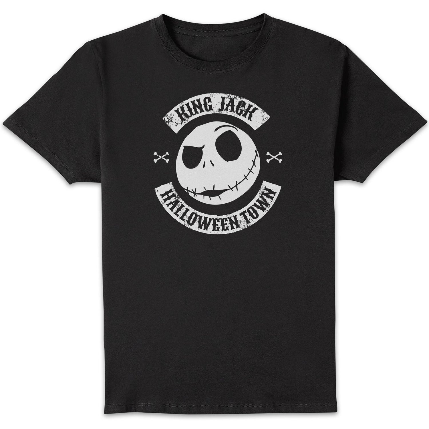 The Nightmare Before Christmas King Jack Unisex T-Shirt - Black