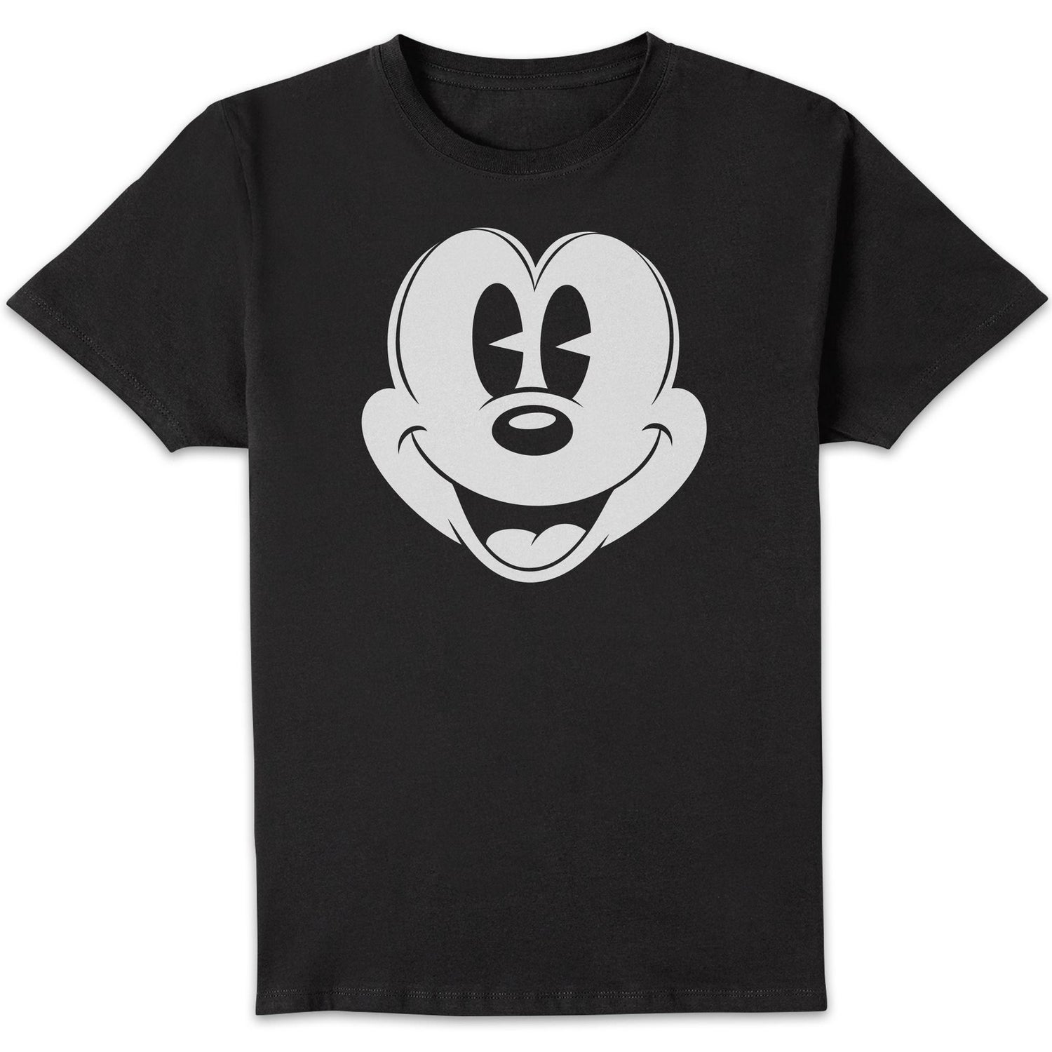 Disney Jumbo Face Unisex T-Shirt - Black