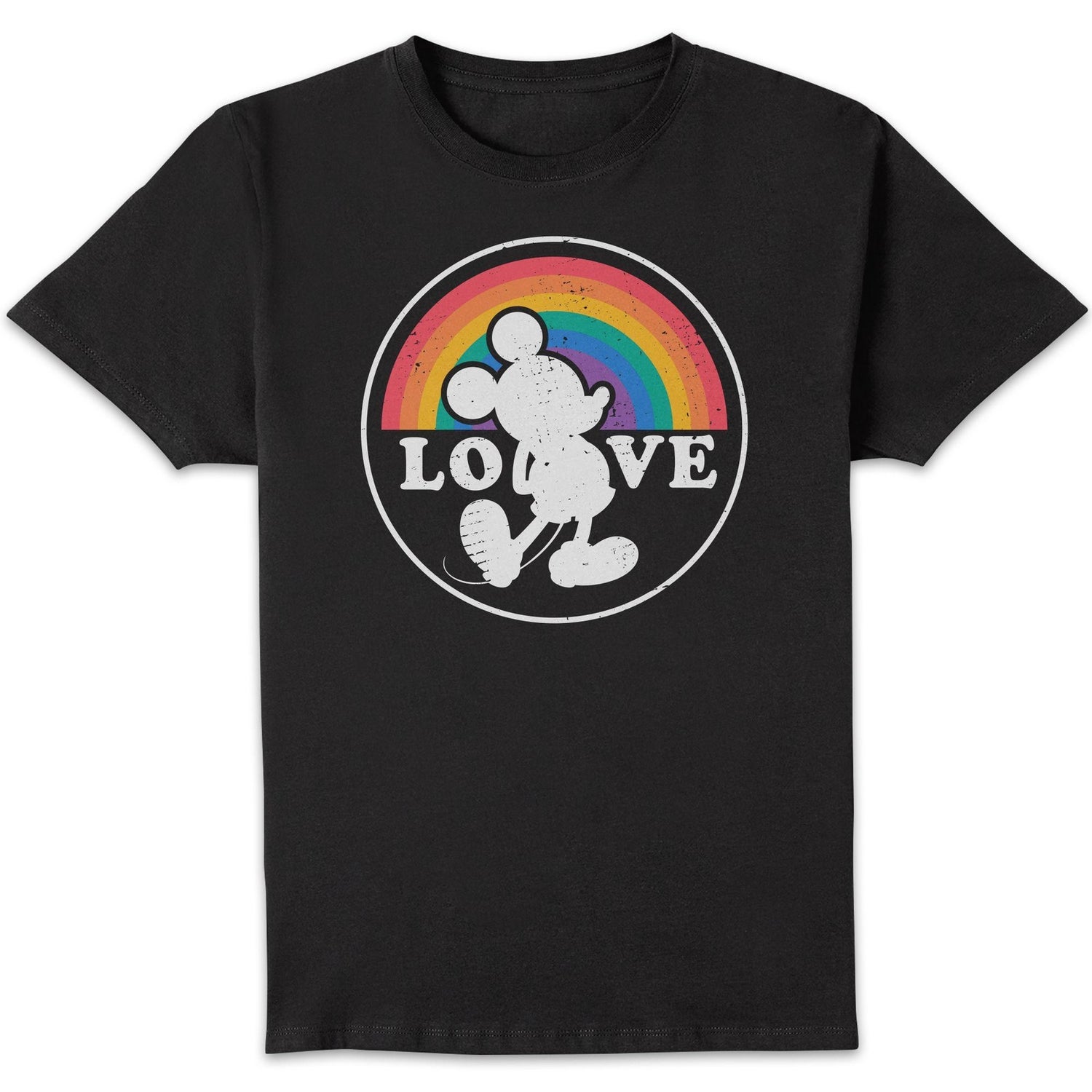 Disney Love Unisex T-Shirt - Black