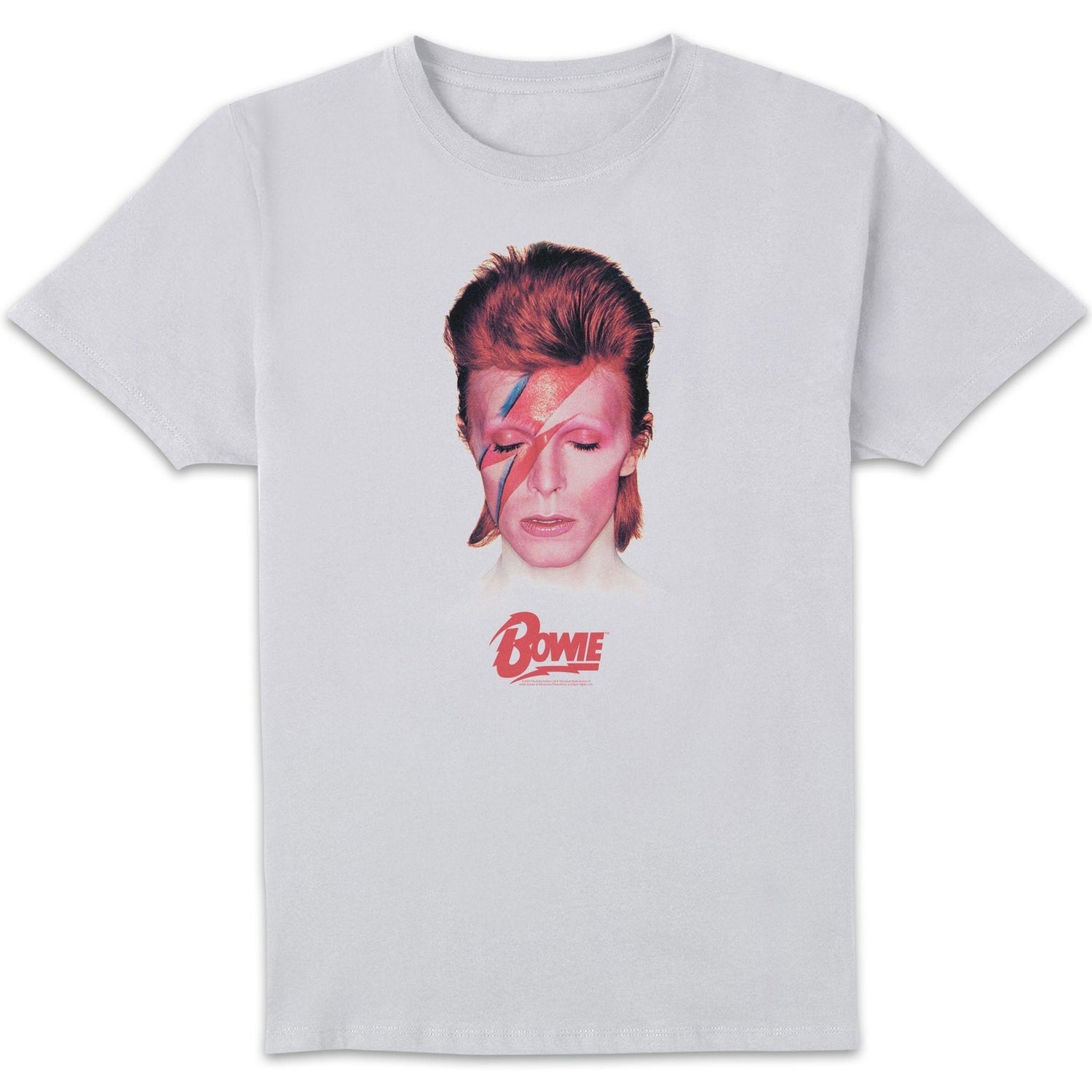David Bowie Aladdin Sane Unisex T-Shirt - White