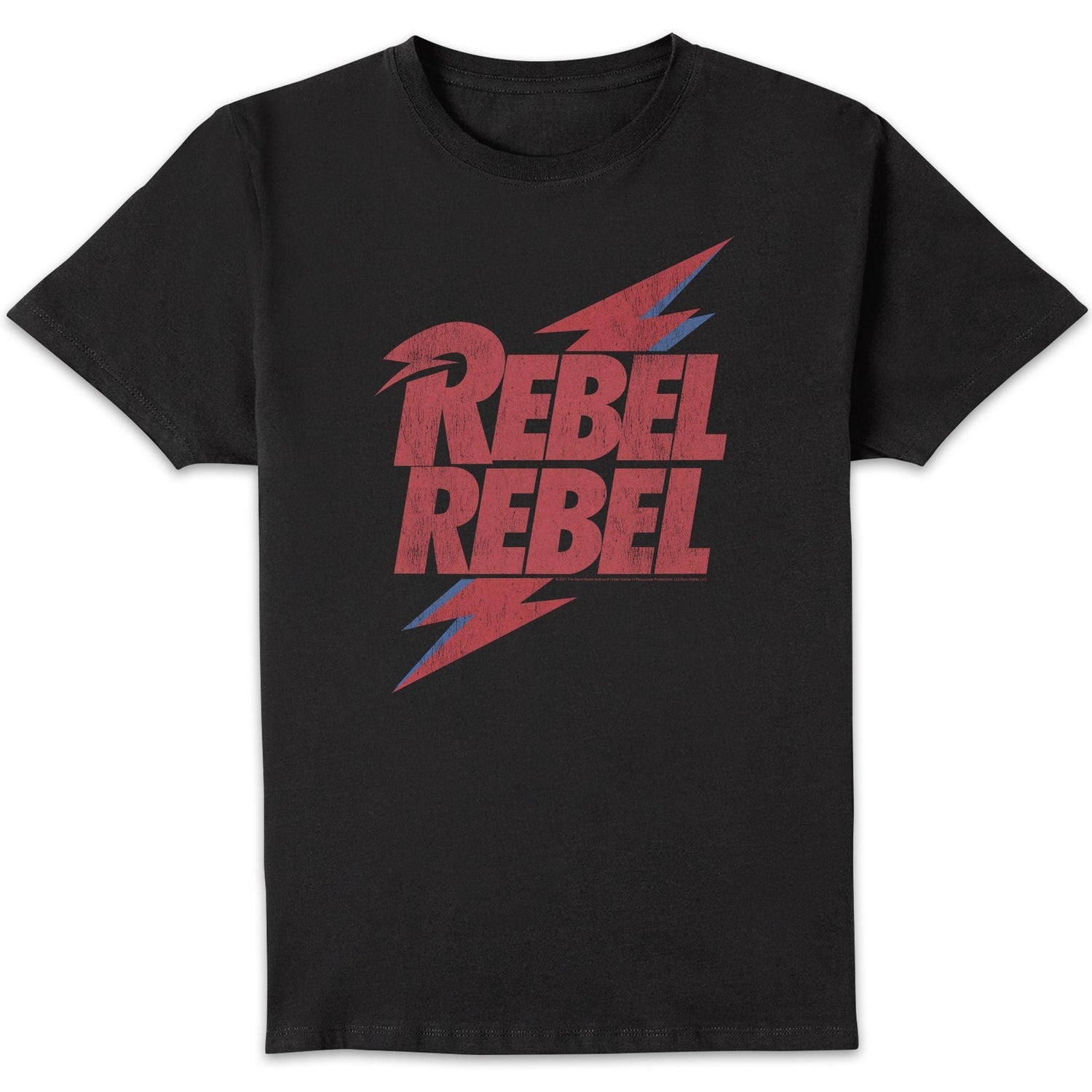 David Bowie Rebel Rebel Unisex T-Shirt - Black