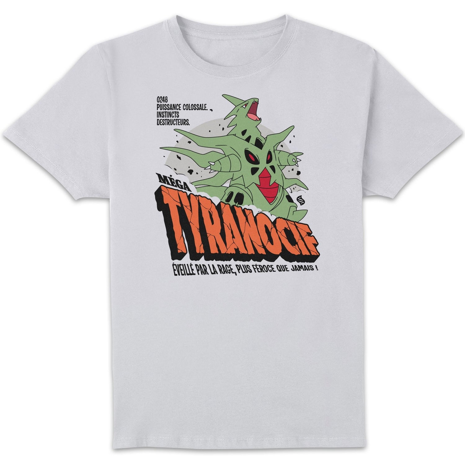 Pokémon Mega Tyranocif Unisexe T-Shirt - Blanc
