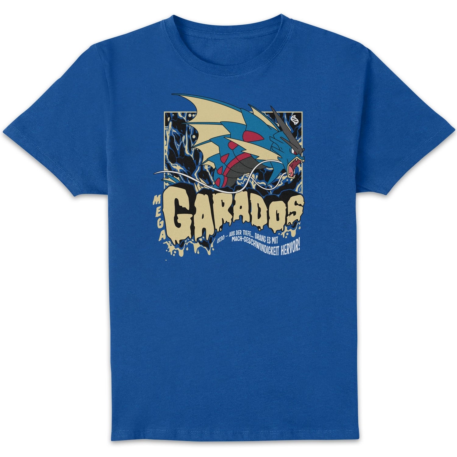 Pokémon Mega Garados Unisex T-Shirt - Blau