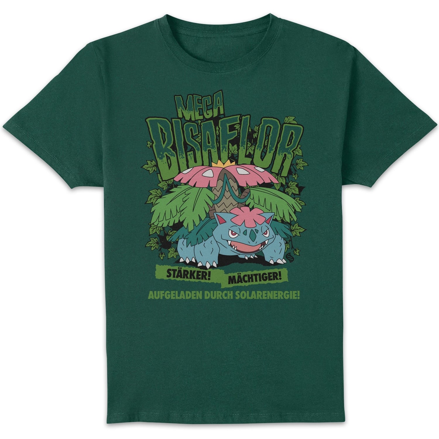 Pokémon Mega Bisaflor Unisex T-Shirt - Grün