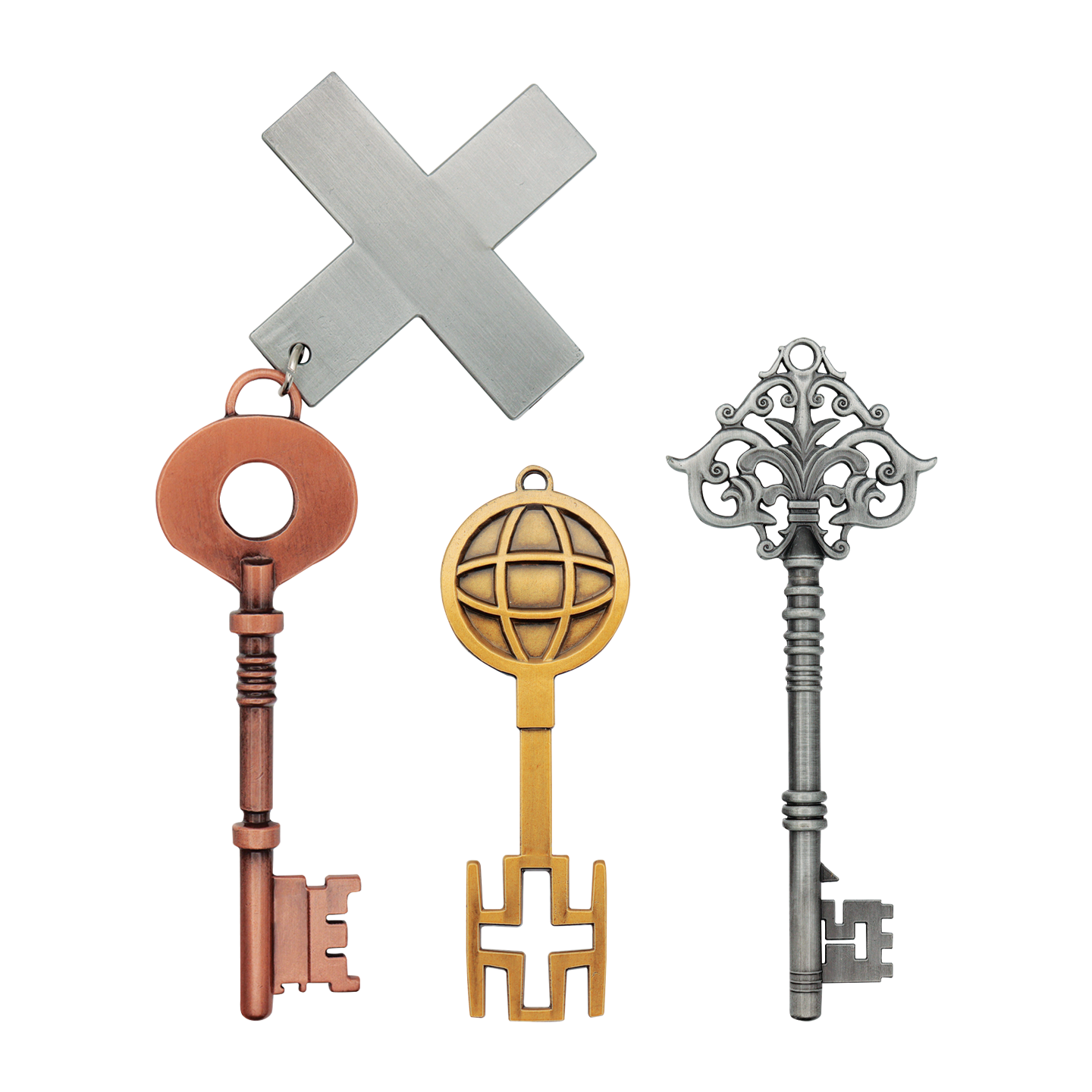 SILENT HILL 2 Set of Replica Keys