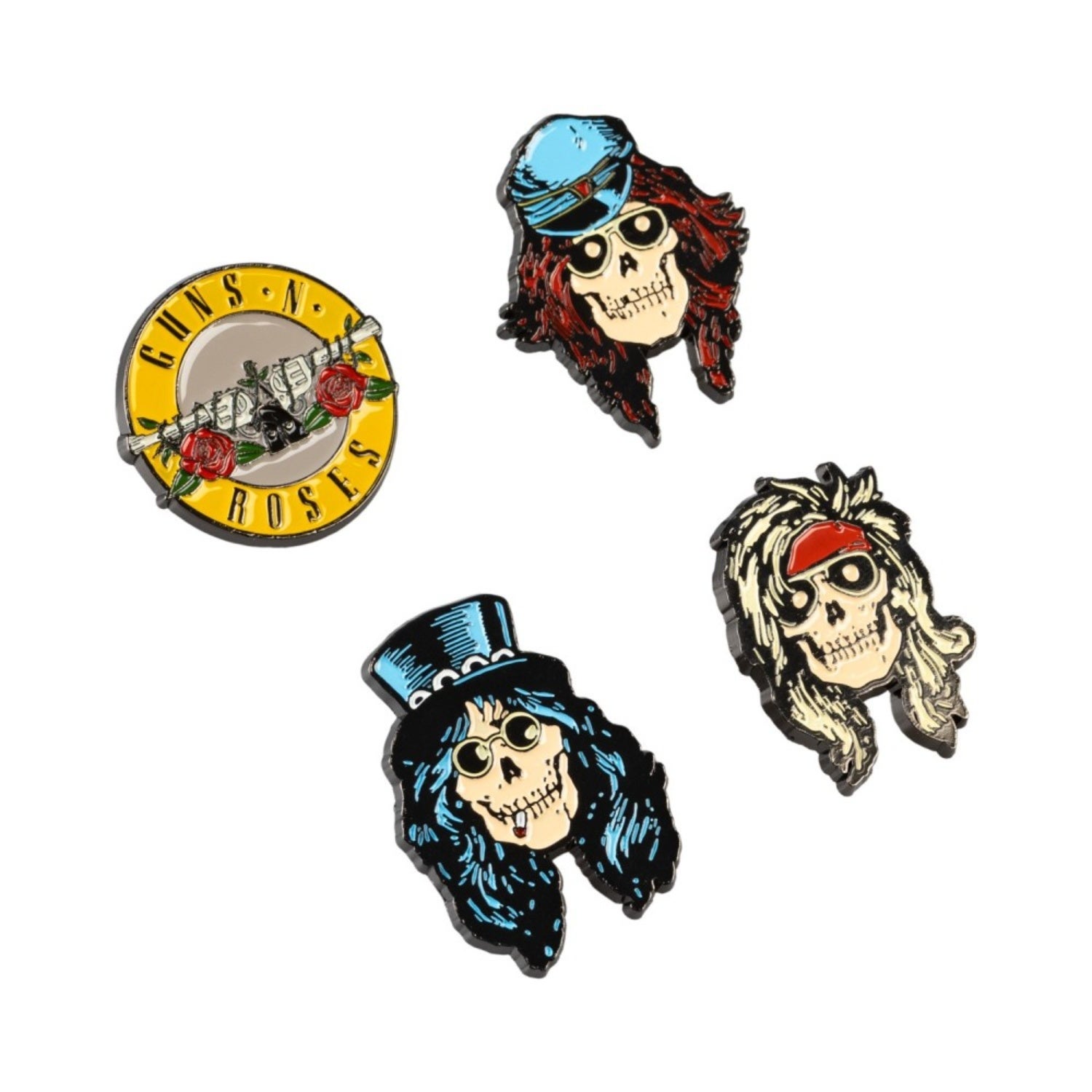 Guns N Roses 4 Pin Set