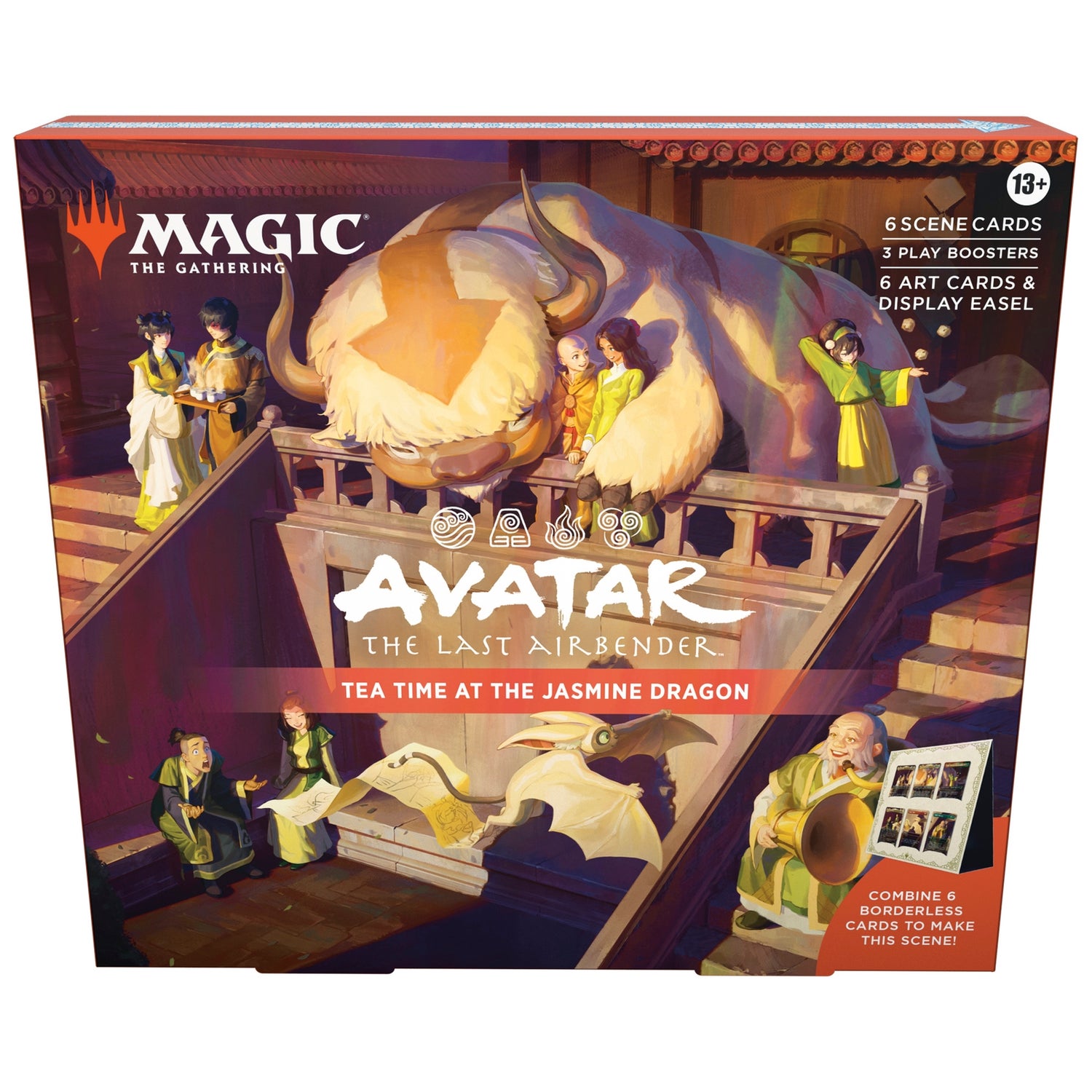 Magic: The Gathering | Avatar: The Last Airbender Scene Box - Tea Time at the Jasmine Dragon