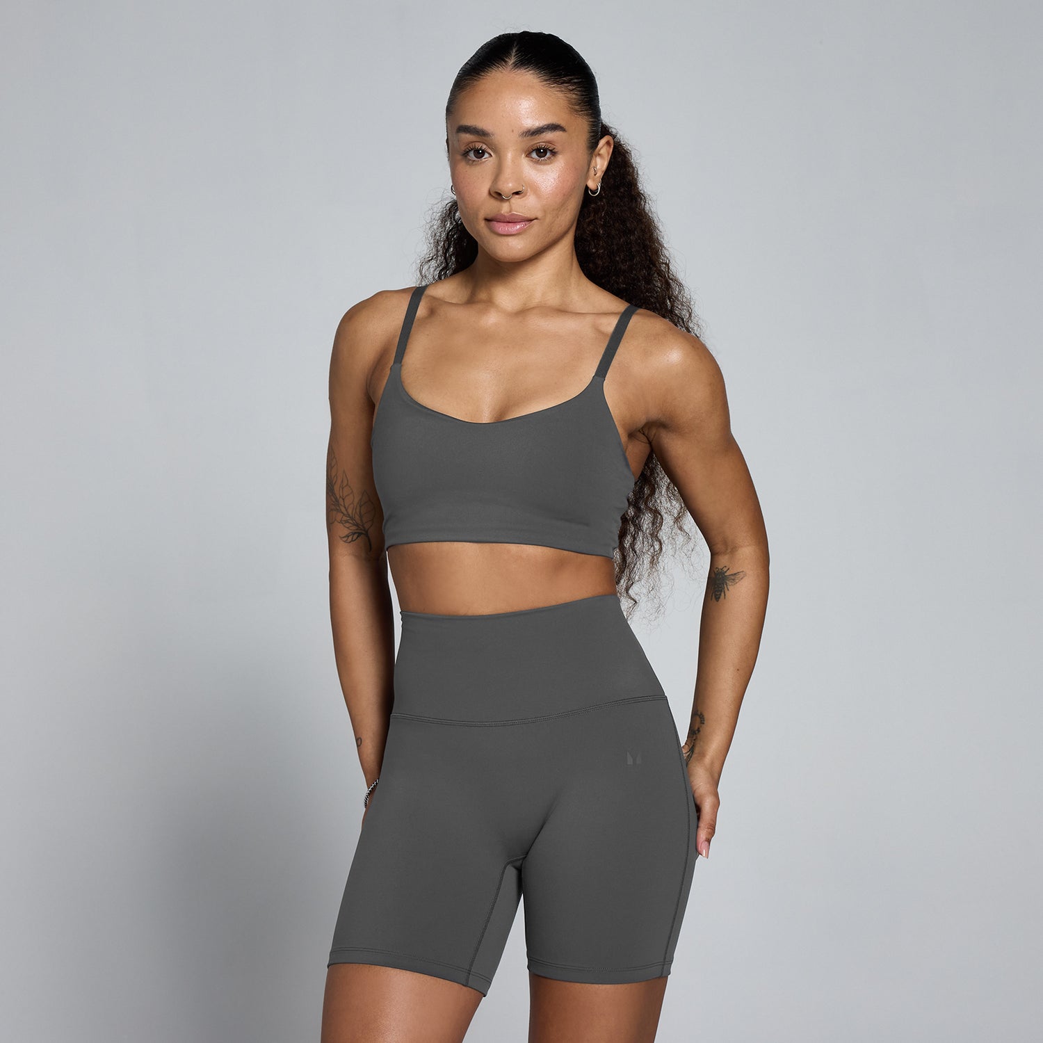MP Women's Tempo Sports Bra - Dark Grey - M