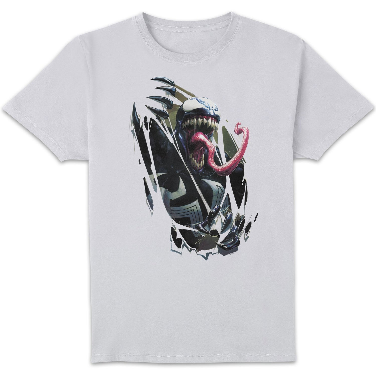 Marvel Venom Chest Burst Unisex T-Shirt - White