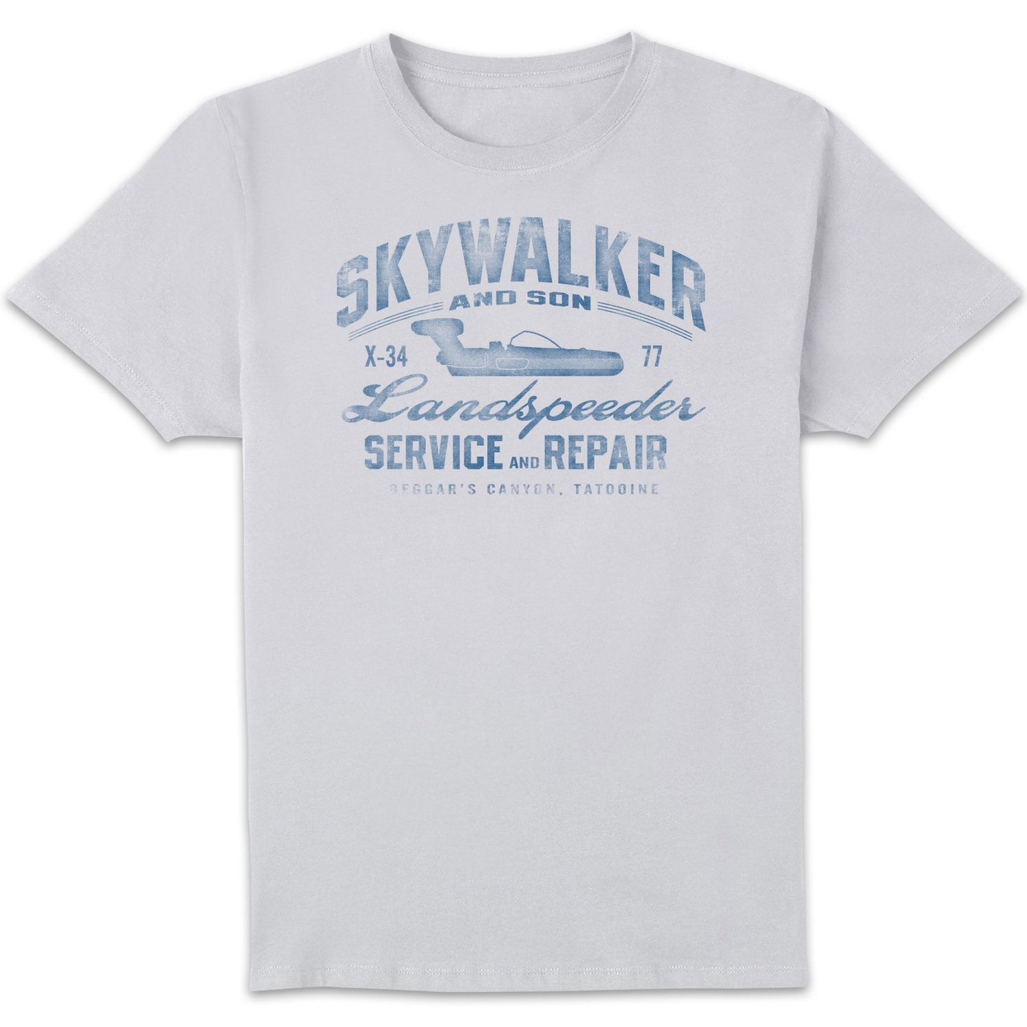 Star Wars Skywalker Landspeeder Repair Unisex T-Shirt - White