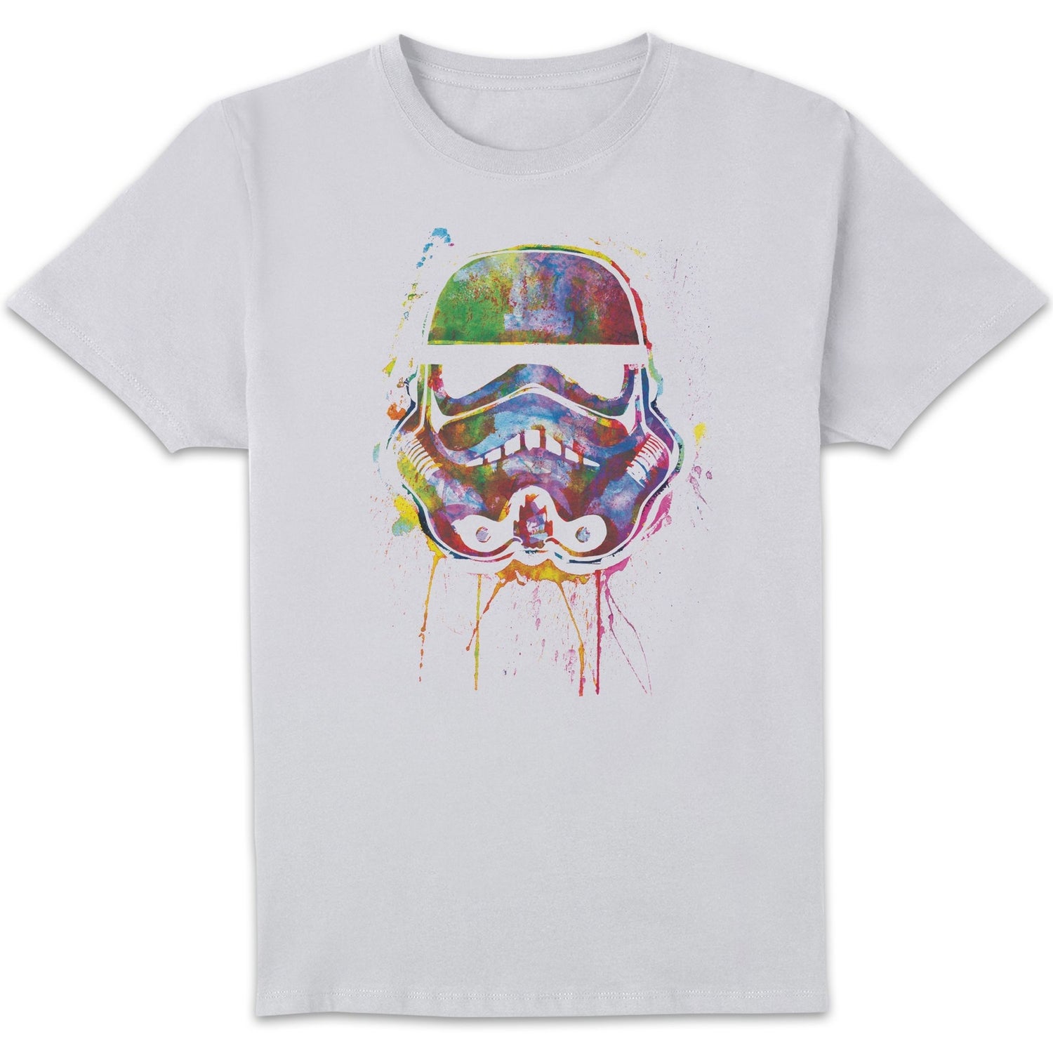 Star Wars Paint Splat Stormtrooper Unisex T-Shirt - White