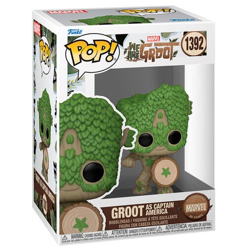 Marvel We Are Groot Captain America Funko POP Vinyl