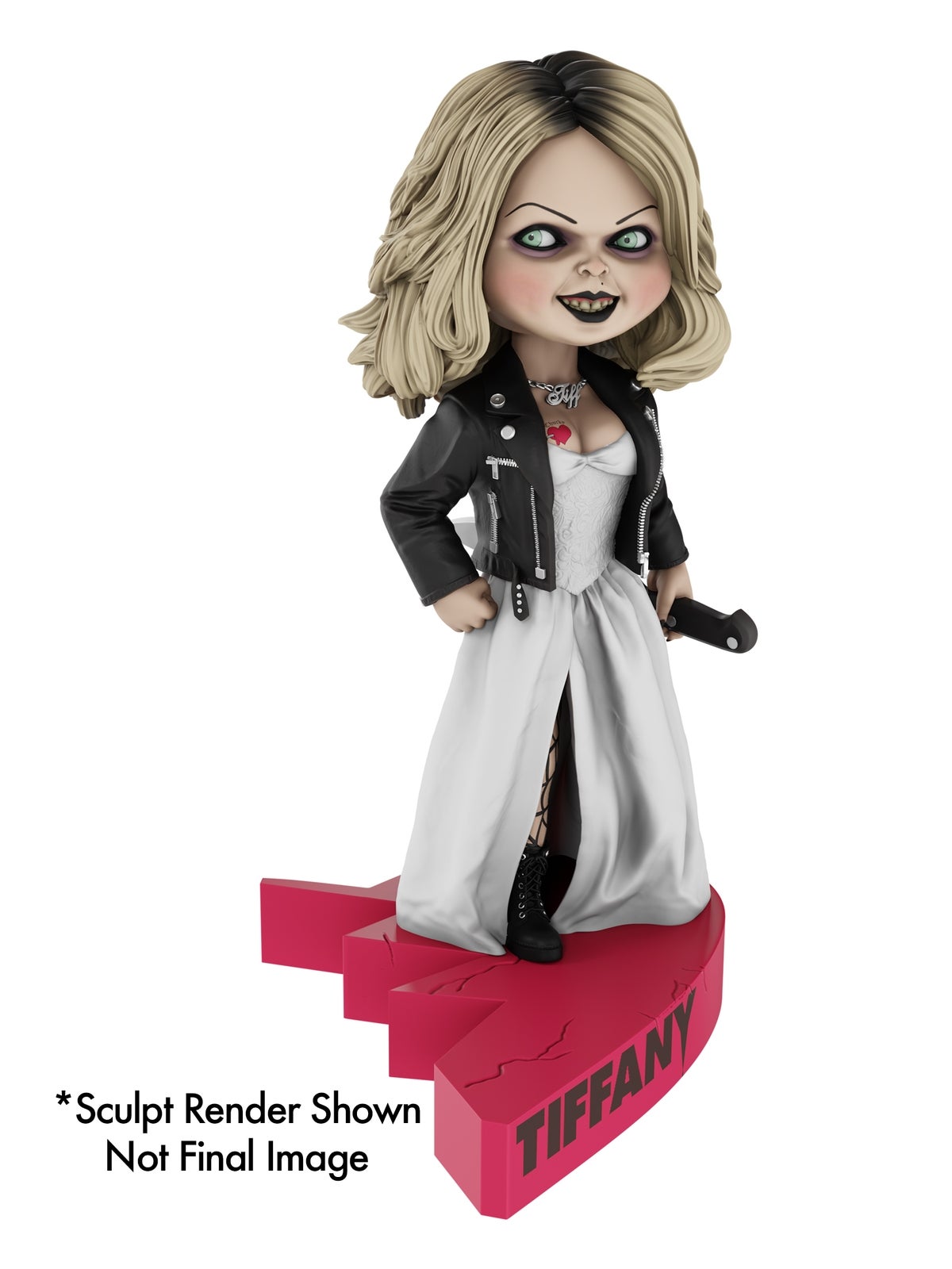 Bride of Chucky - Head Knocker - Tiffany ﻿(Heart Connect Base)