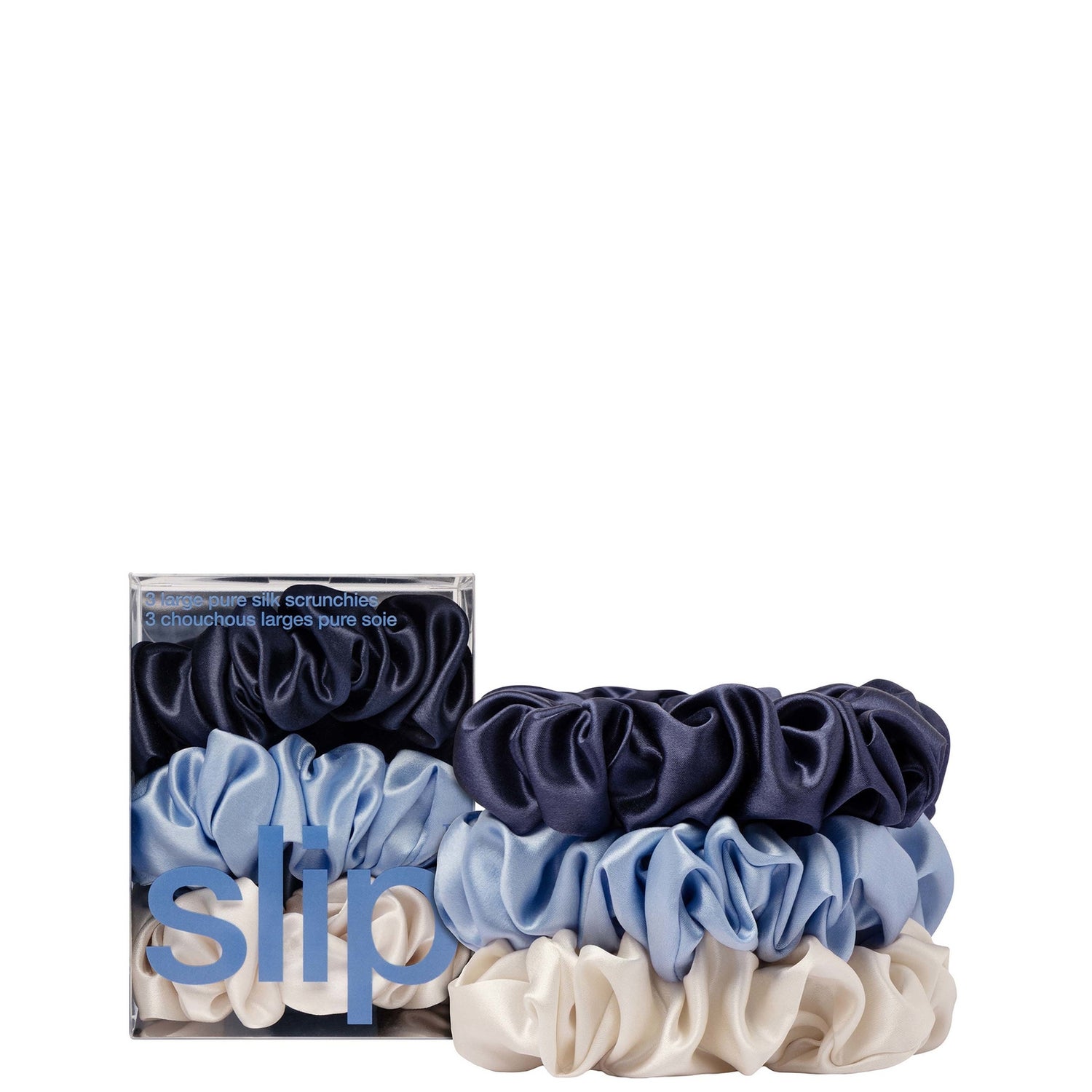 slip pure silk large scrunchies - skye