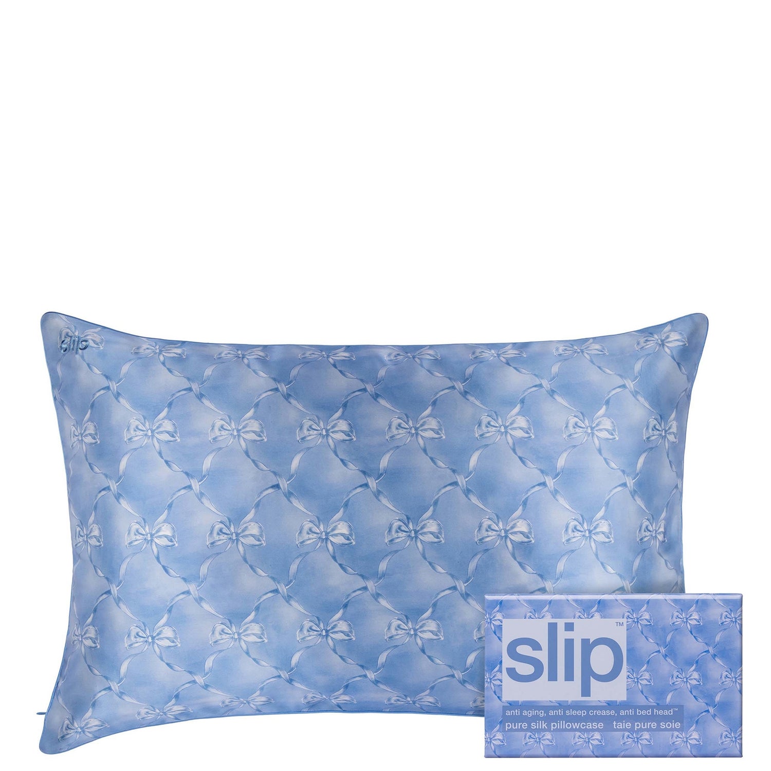 slip pure silk contour sleep mask - bluebelle