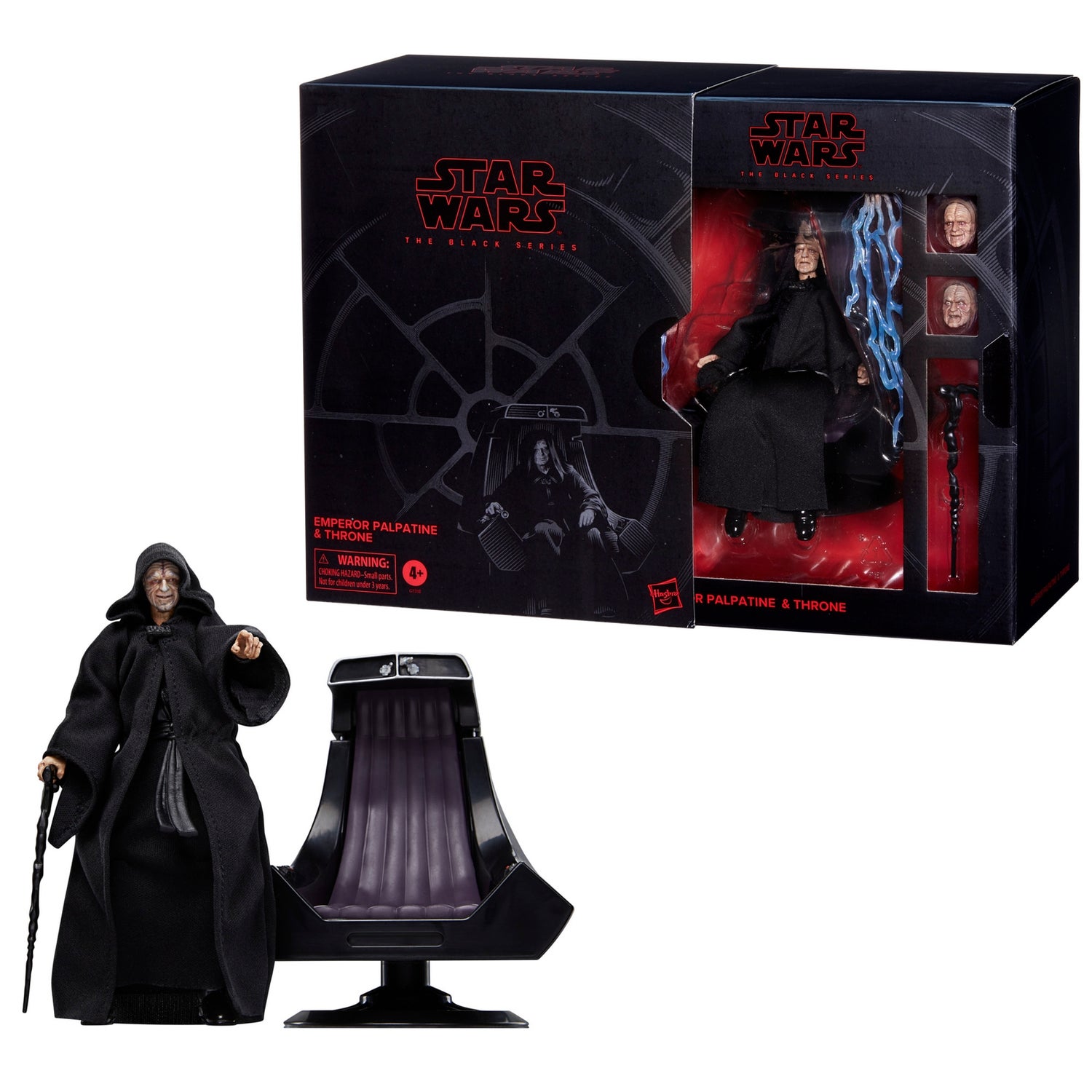 Star Wars The Black Series Emperor Palpatine & Throne Star Wars: Return of the Jedi Collectible 6 Inch Action Figure