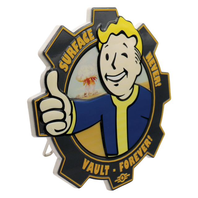 Fallout Vault Boy Resin Plaque
