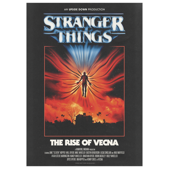 Stranger Things The Rise of Vecna Art Print