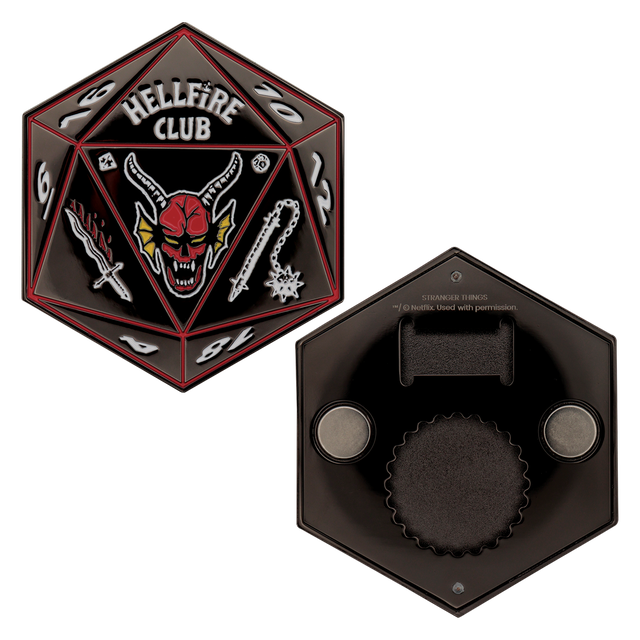 Stranger Things Hellfire Club Bottle Opener