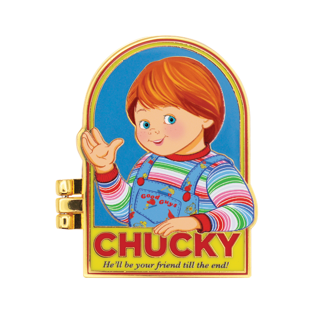 Chucky Limited Edition Hinged Pin Badge