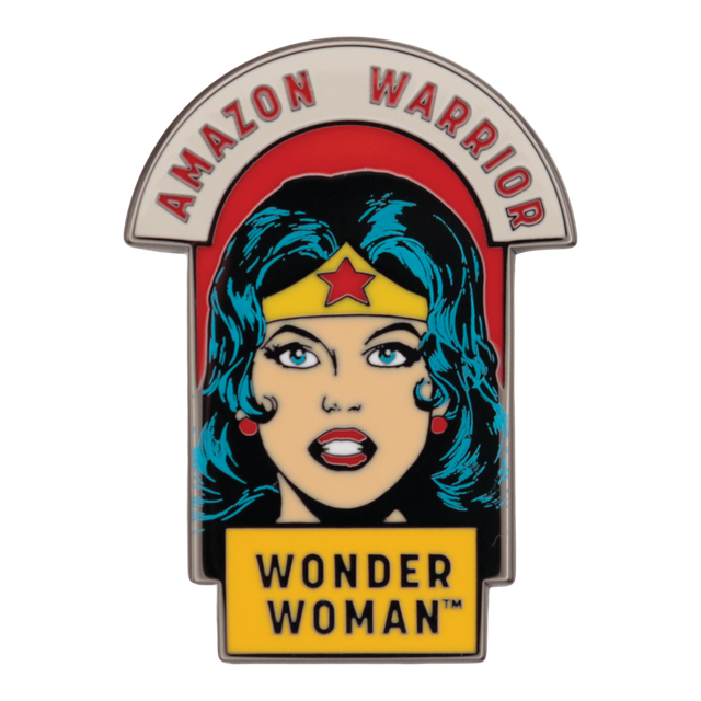 Wonder Woman Amazon Warrior Pin Badge