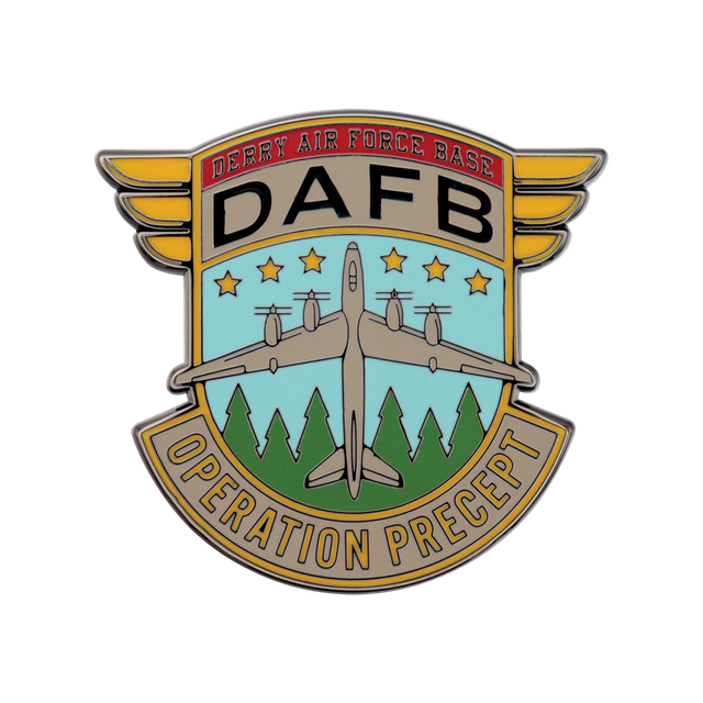 IT: Welcome to Derry DAFB Pin Badge