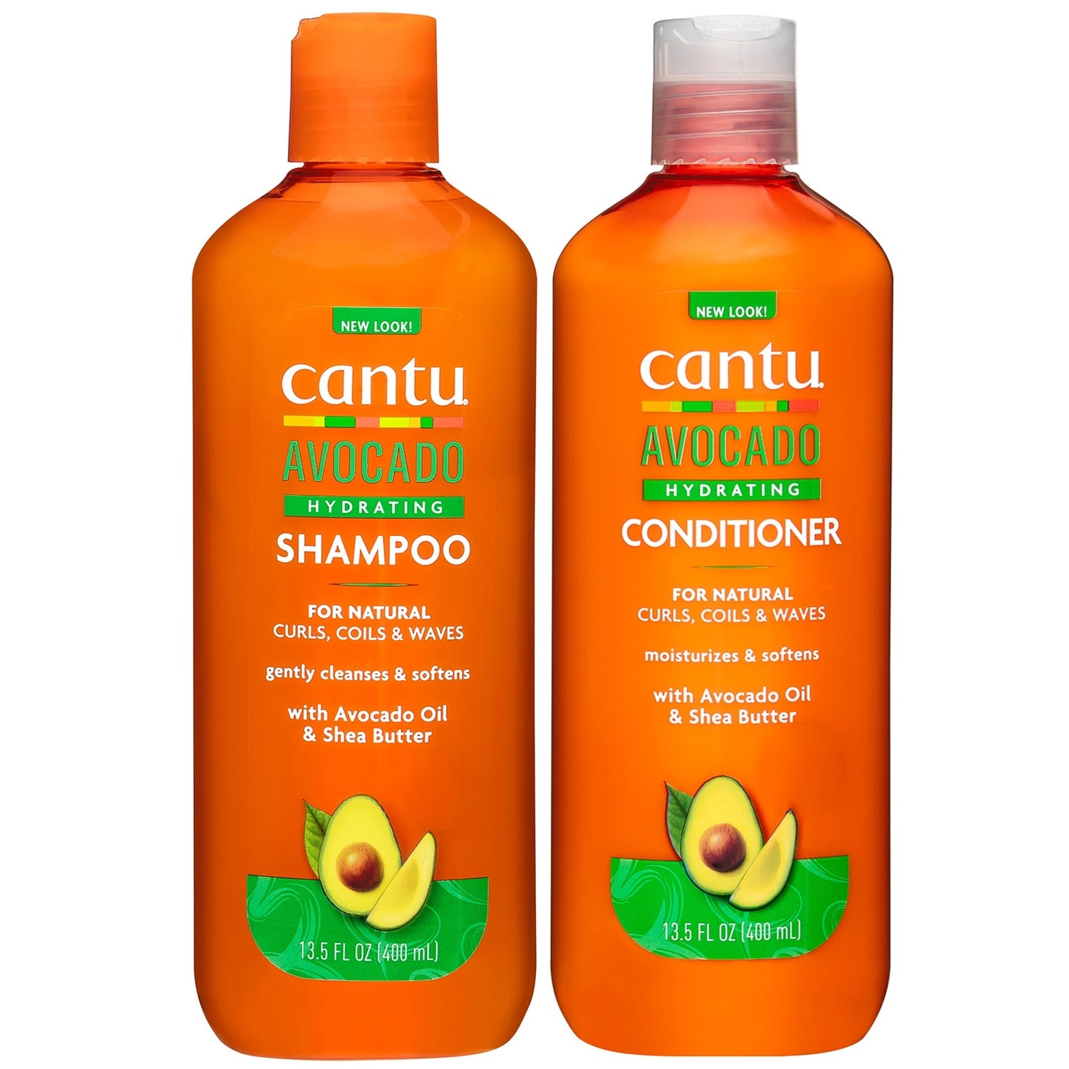 Cantu Avocado Hydrating Shampoo 400ml & Conditioner 400ml Duo