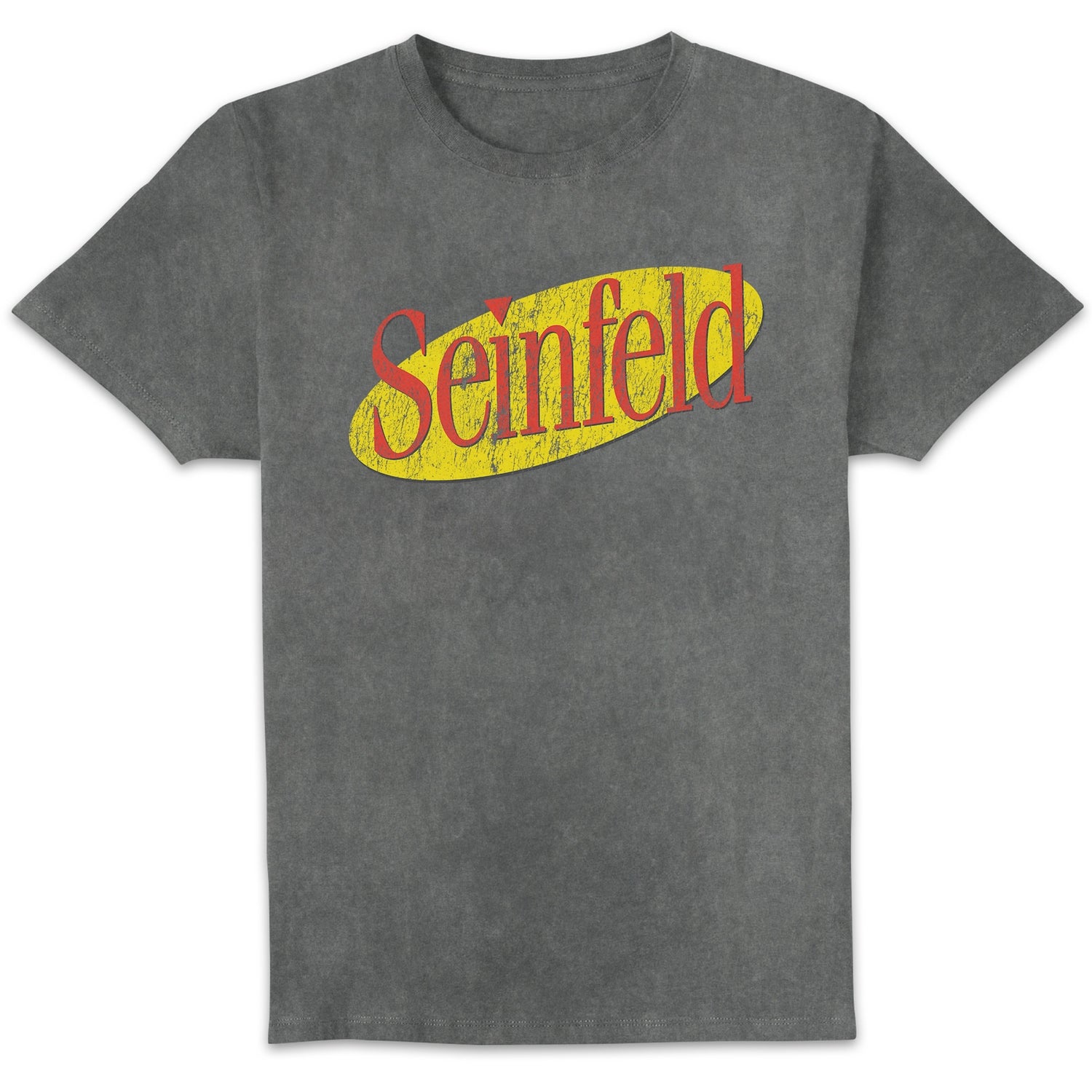 Seinfeld Unisex T-Shirt - Black Acid Wash