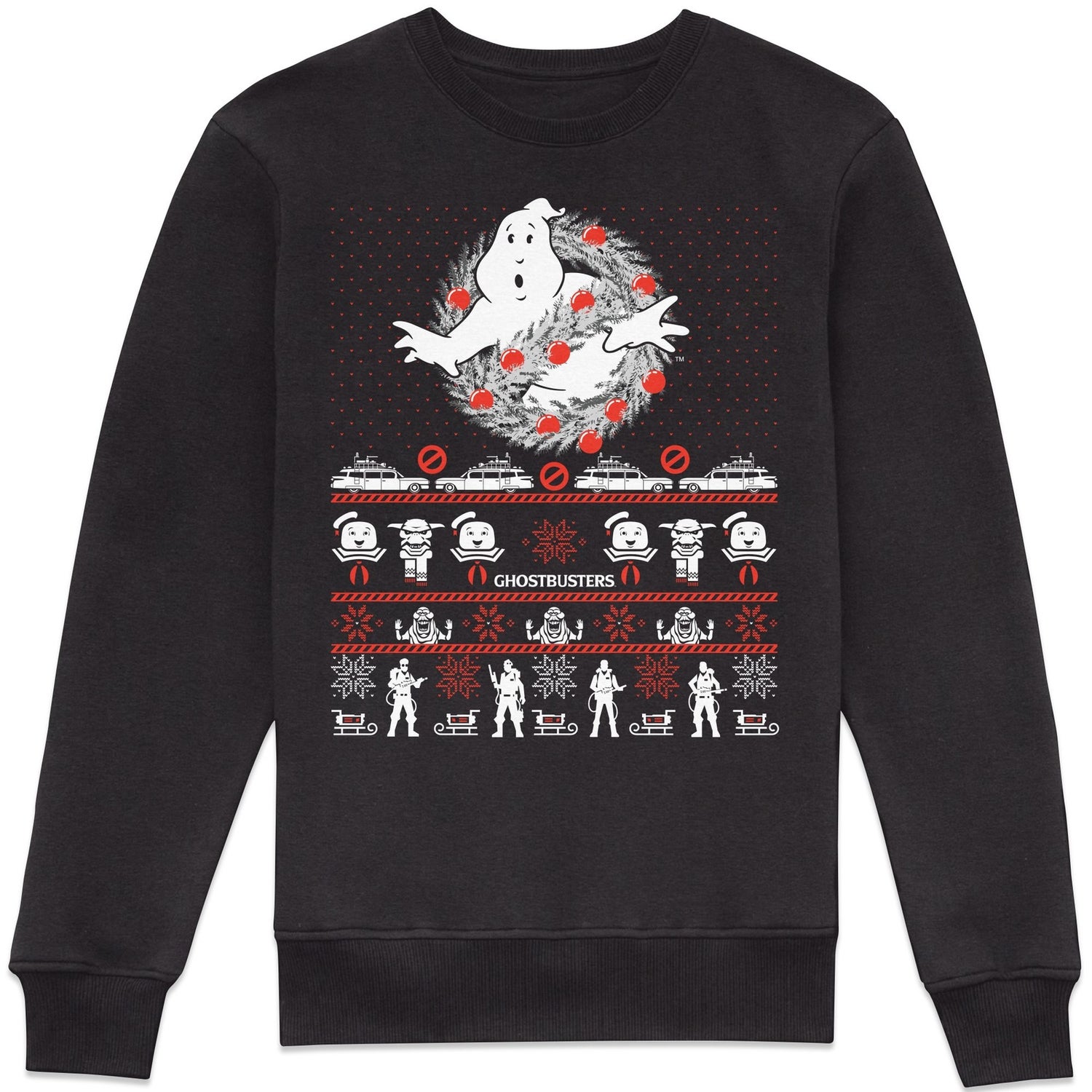 Ghostbusters Tis The Season For Bustin' Sweatshirt - Black