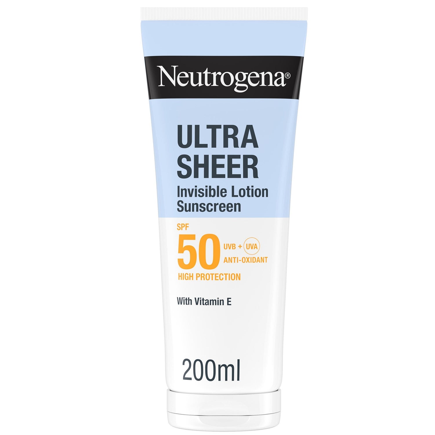 Neutrogena Ultra Sheer Body Invisible Hydrating Lotion Sunscreen SPF50