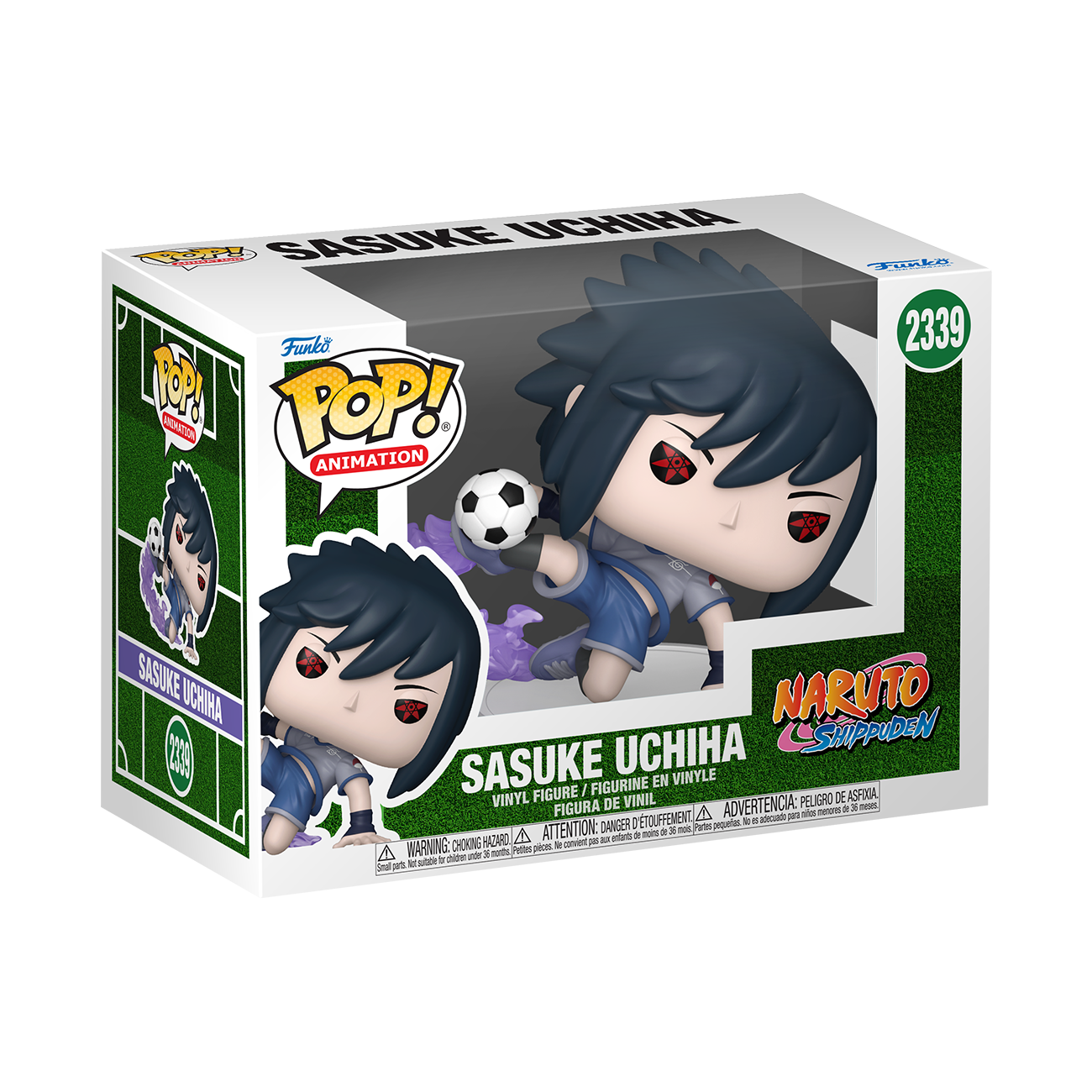 POP! Animation: Naruto Sasuke Uchiha Soccer Funko POP Vinyl