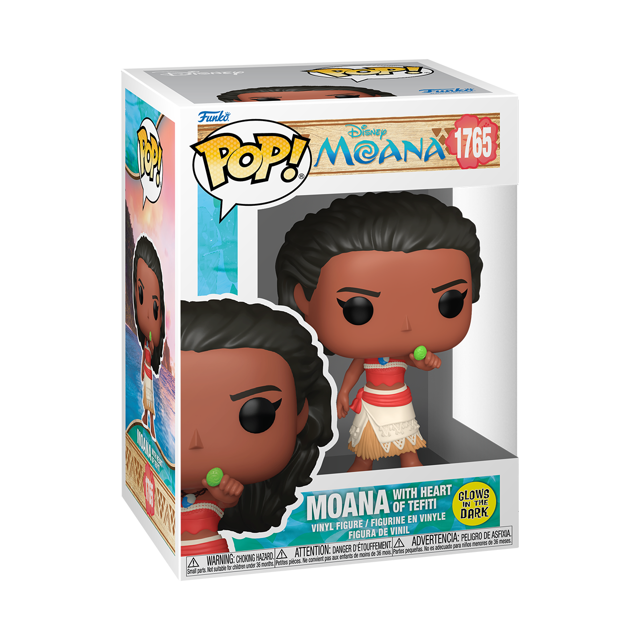 Pop! Moana with Heart of Te Fiti (Glow) Funko POP Vinyl