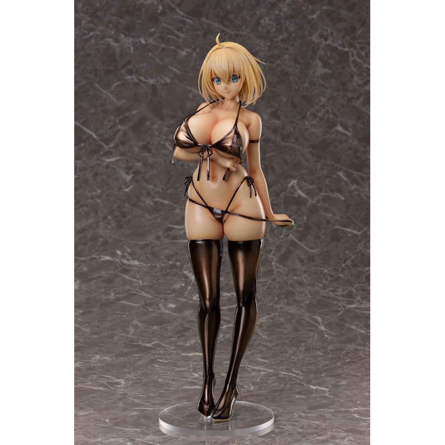FREEing Sophia F. Shirring 10-Inch PVC Statue - Black Bikini Ver. - Bunny Suit Planning Manga & Anime