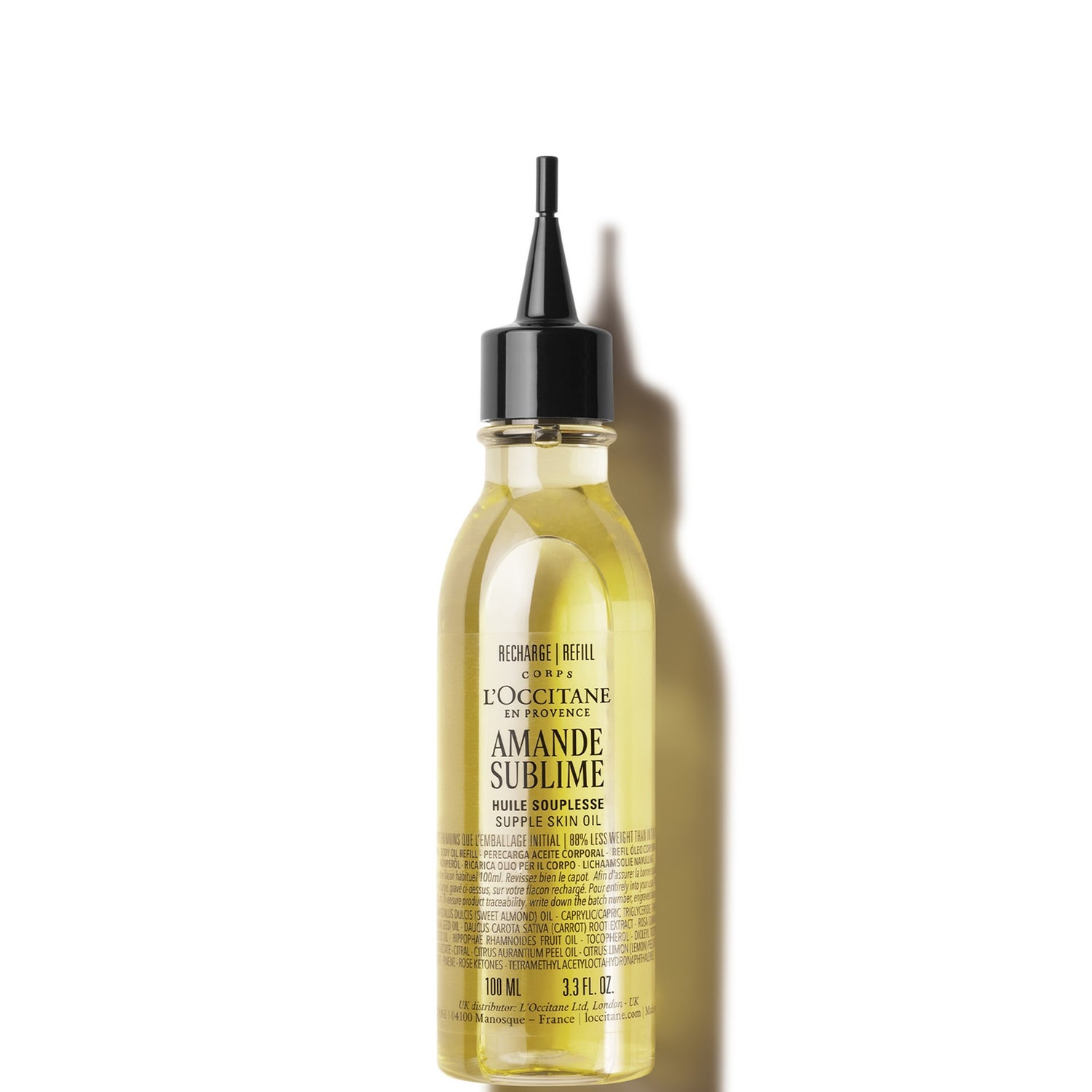 L'Occitane Amande (Almond) Supple Skin Oil Refill 100ml