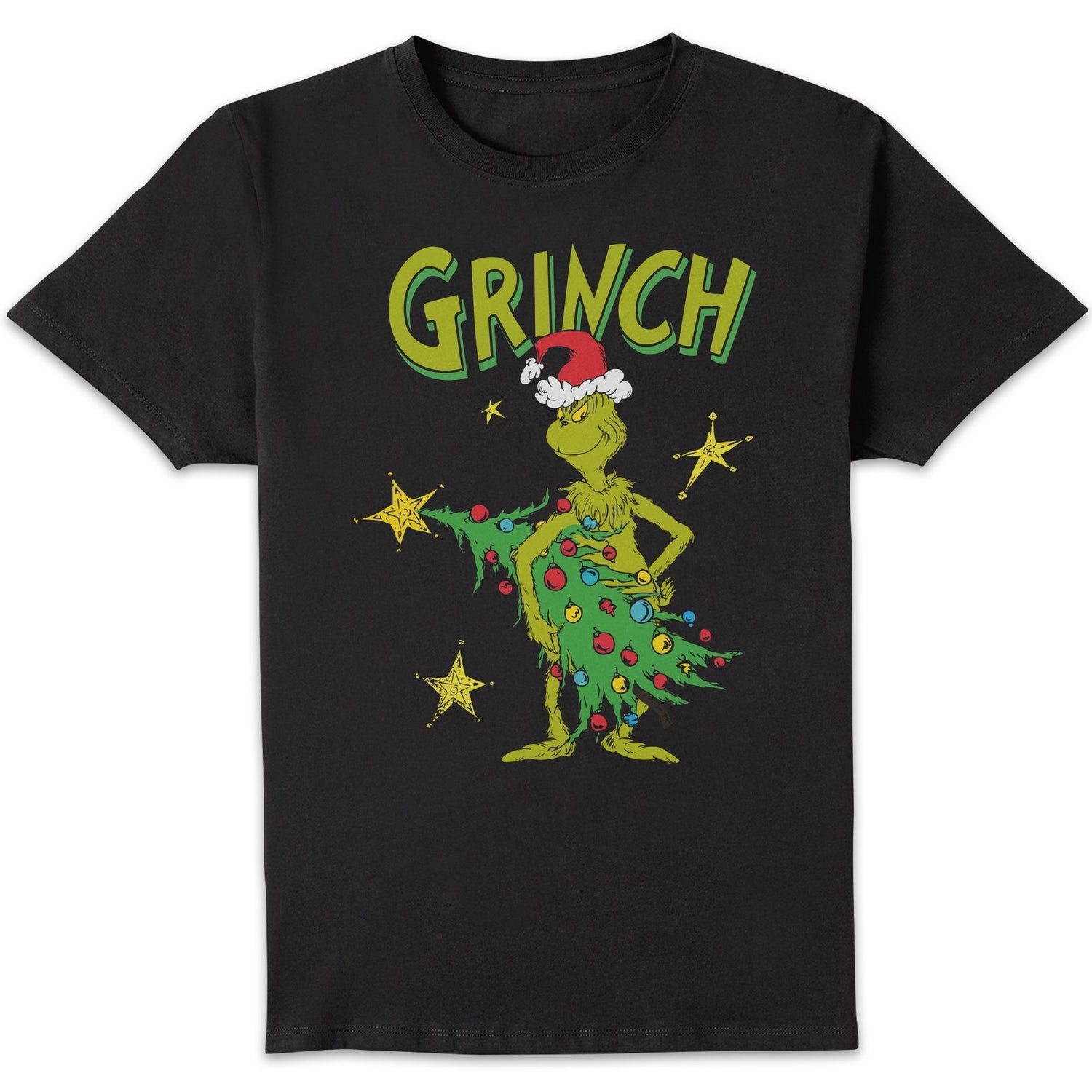 The Grinch Stole Christmas Unisex T-Shirt - Black